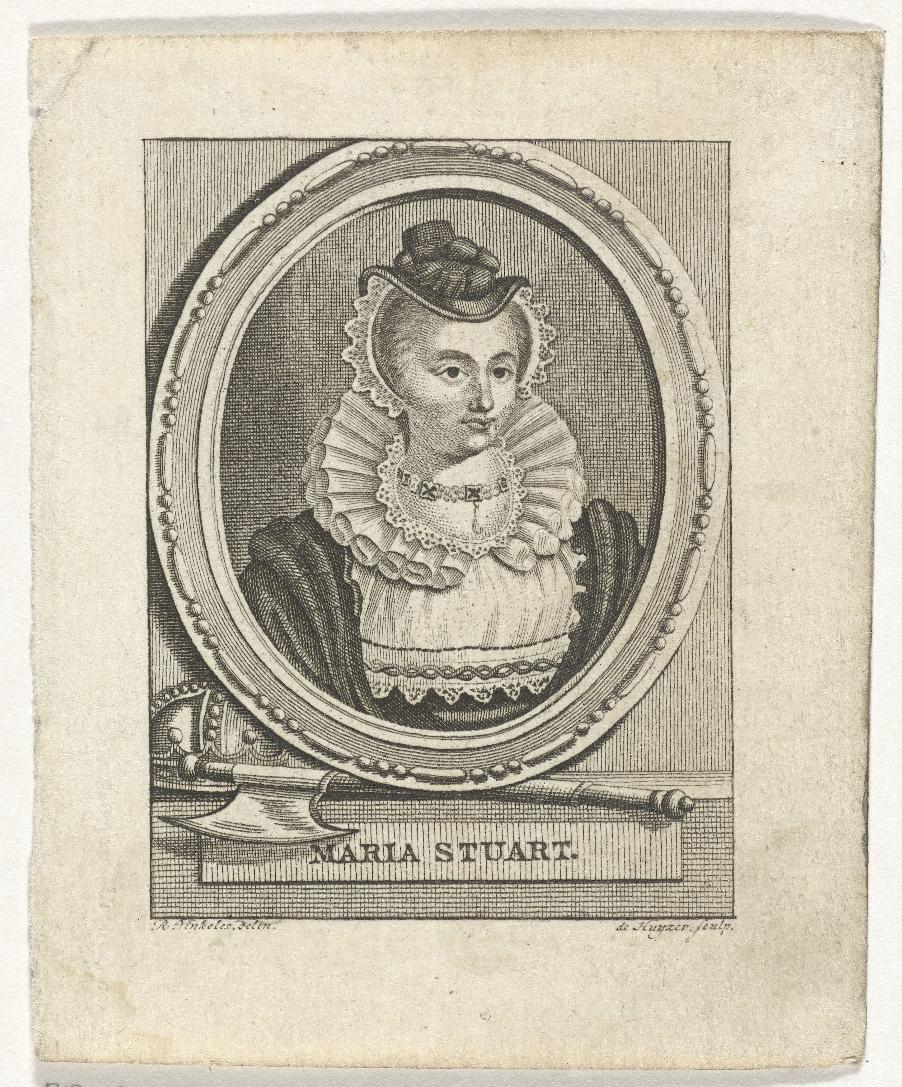 Portret van koningin Maria I Stuart, van Schotland