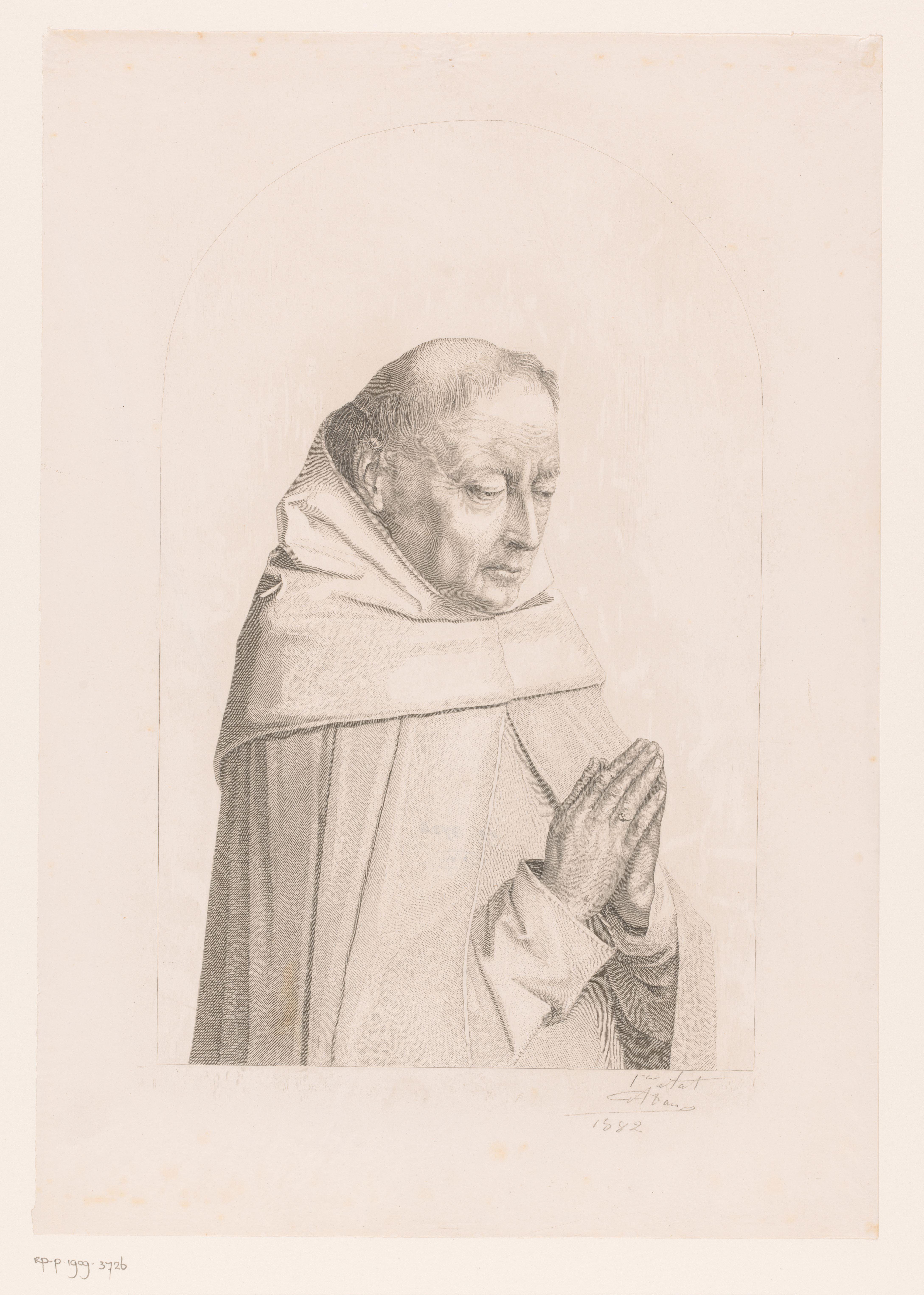 Biddende monnik