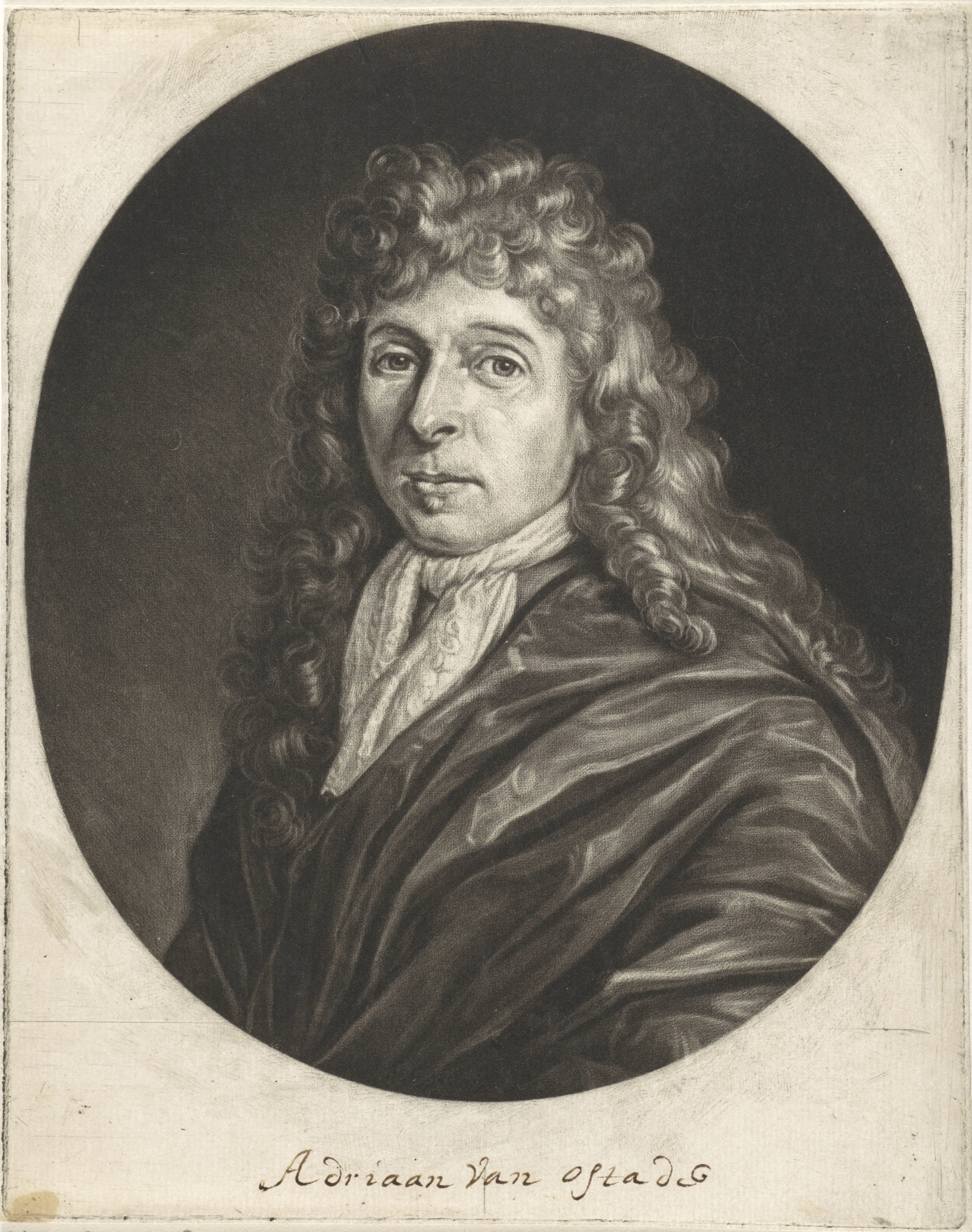 Portret van Adriaen van Ostade
