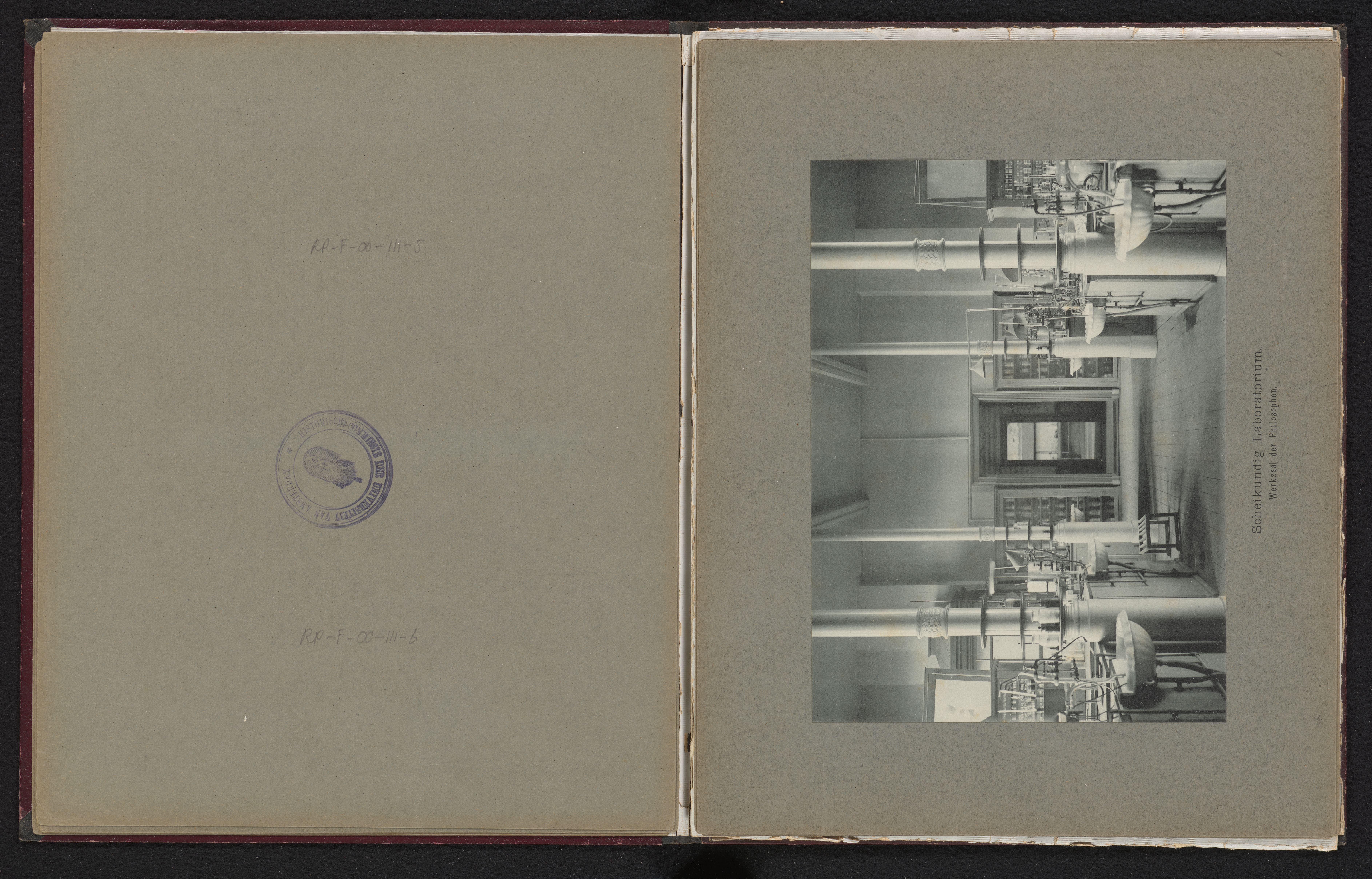 Scheikundig laboratorium van de Universiteit van Amsterdam