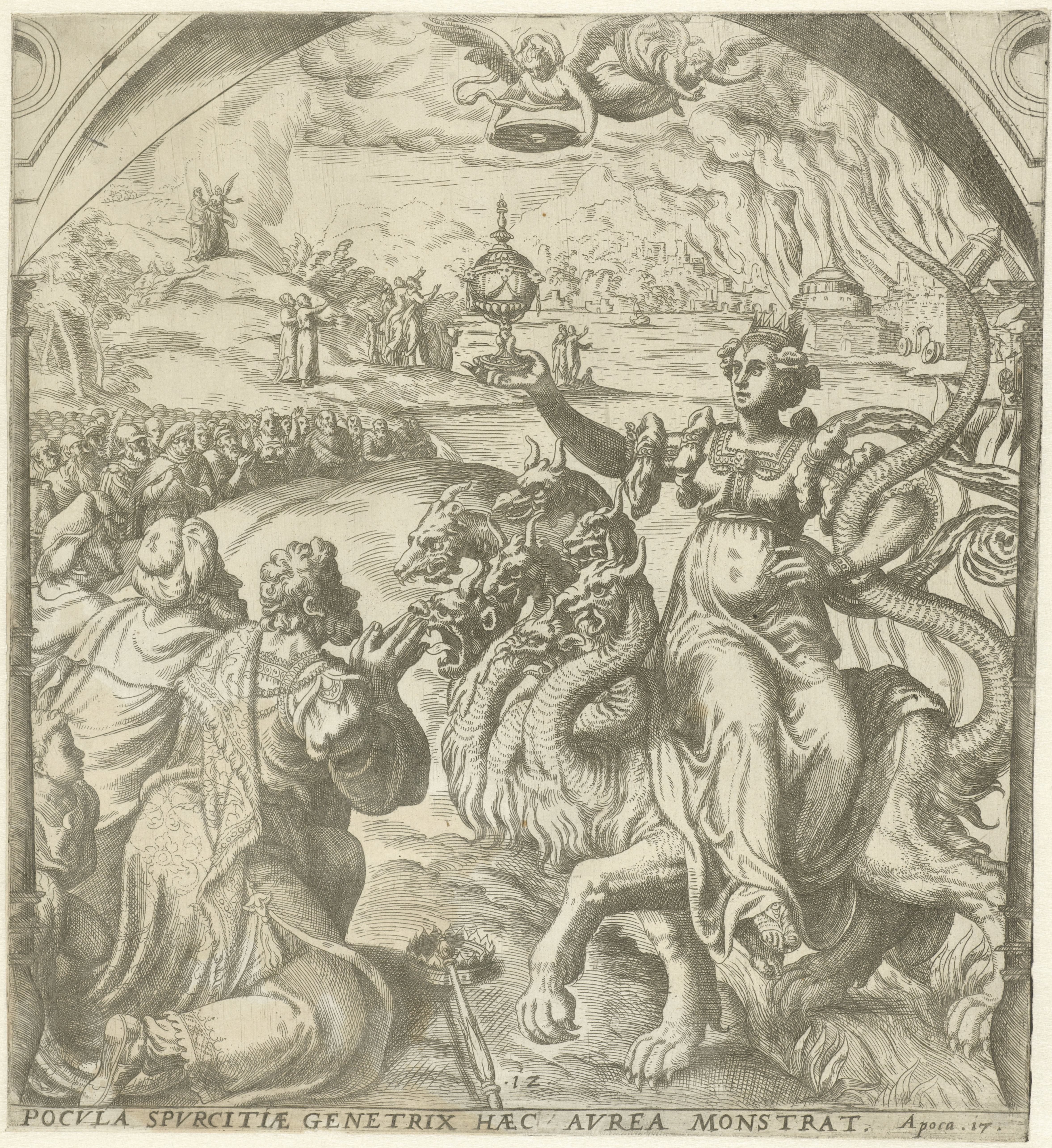 Hoer van Babylon en de vernietiging van Babylon
