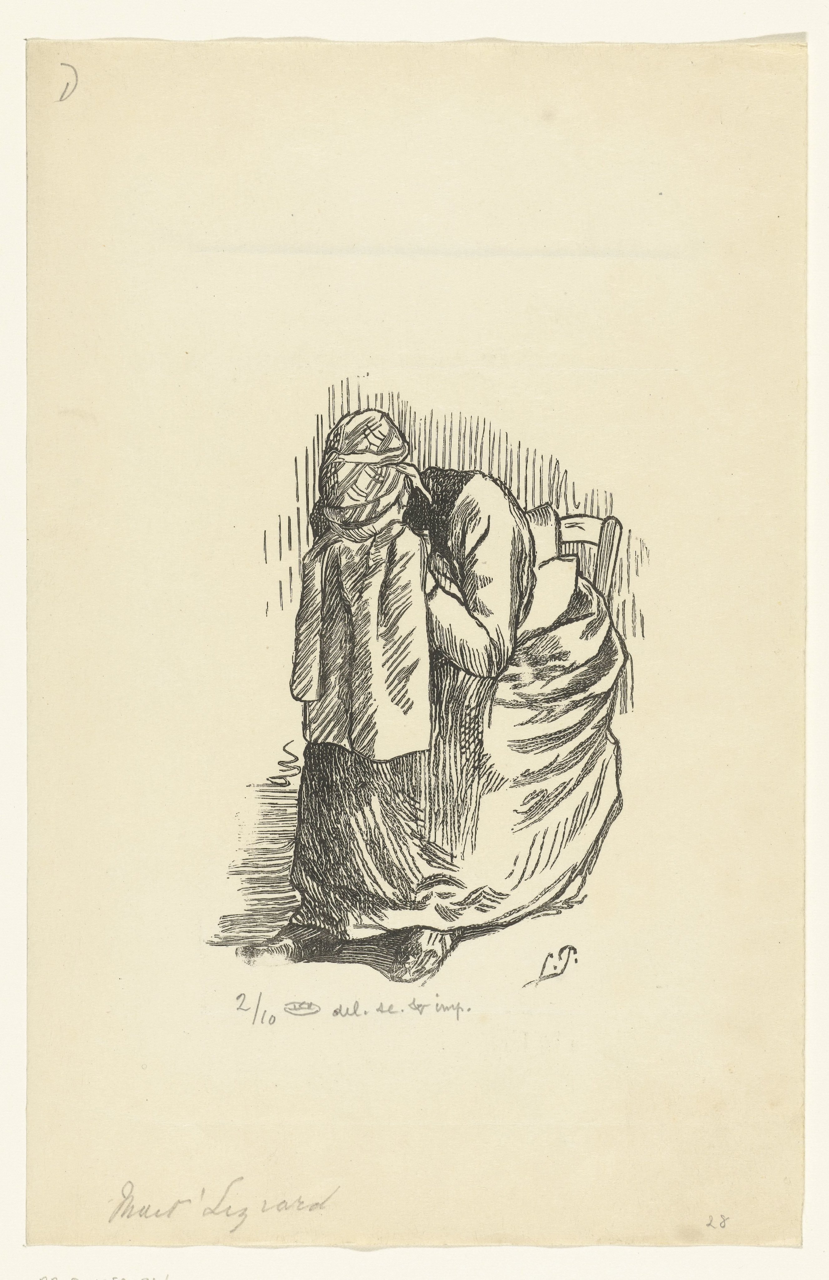 Huilende vrouw