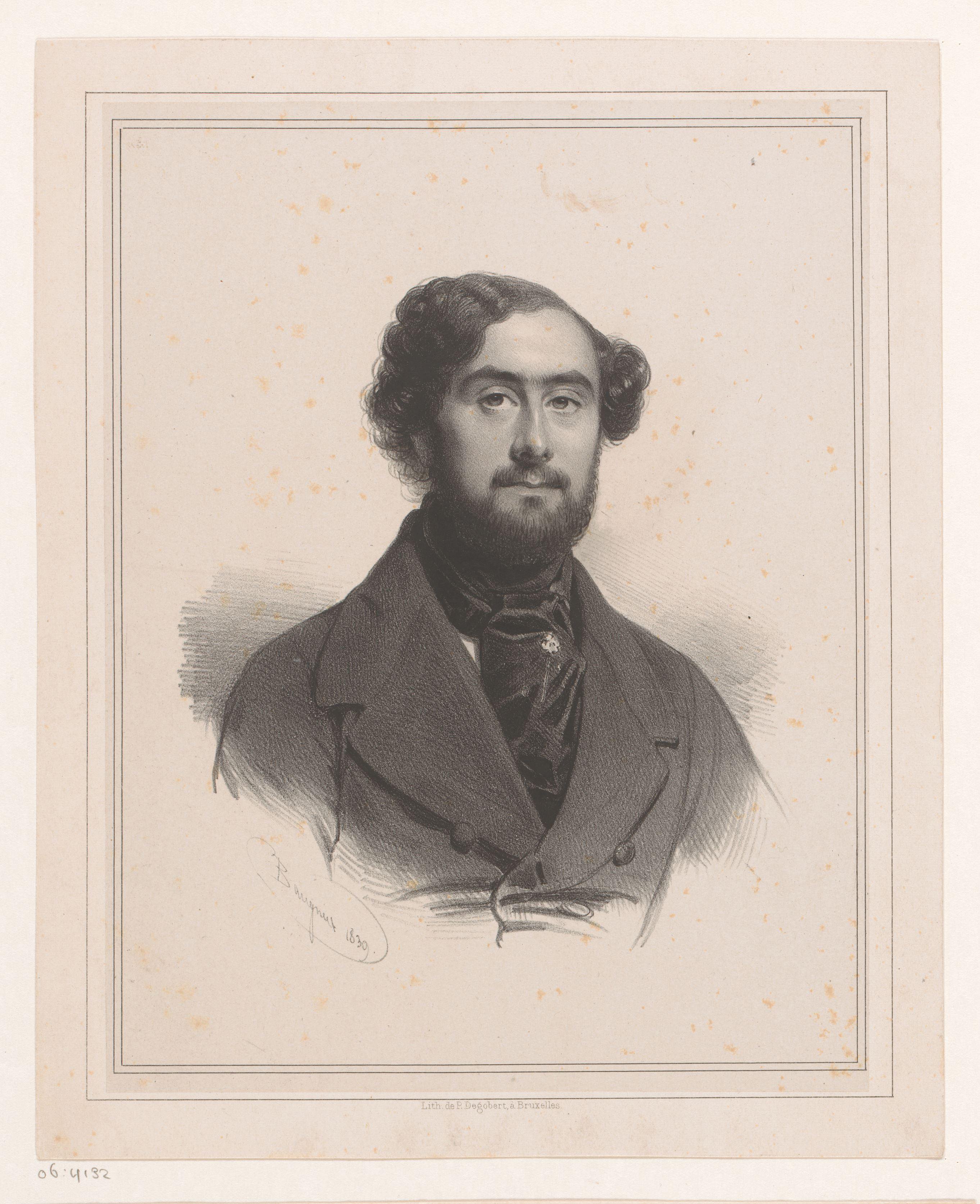 Portret van een onbekende man