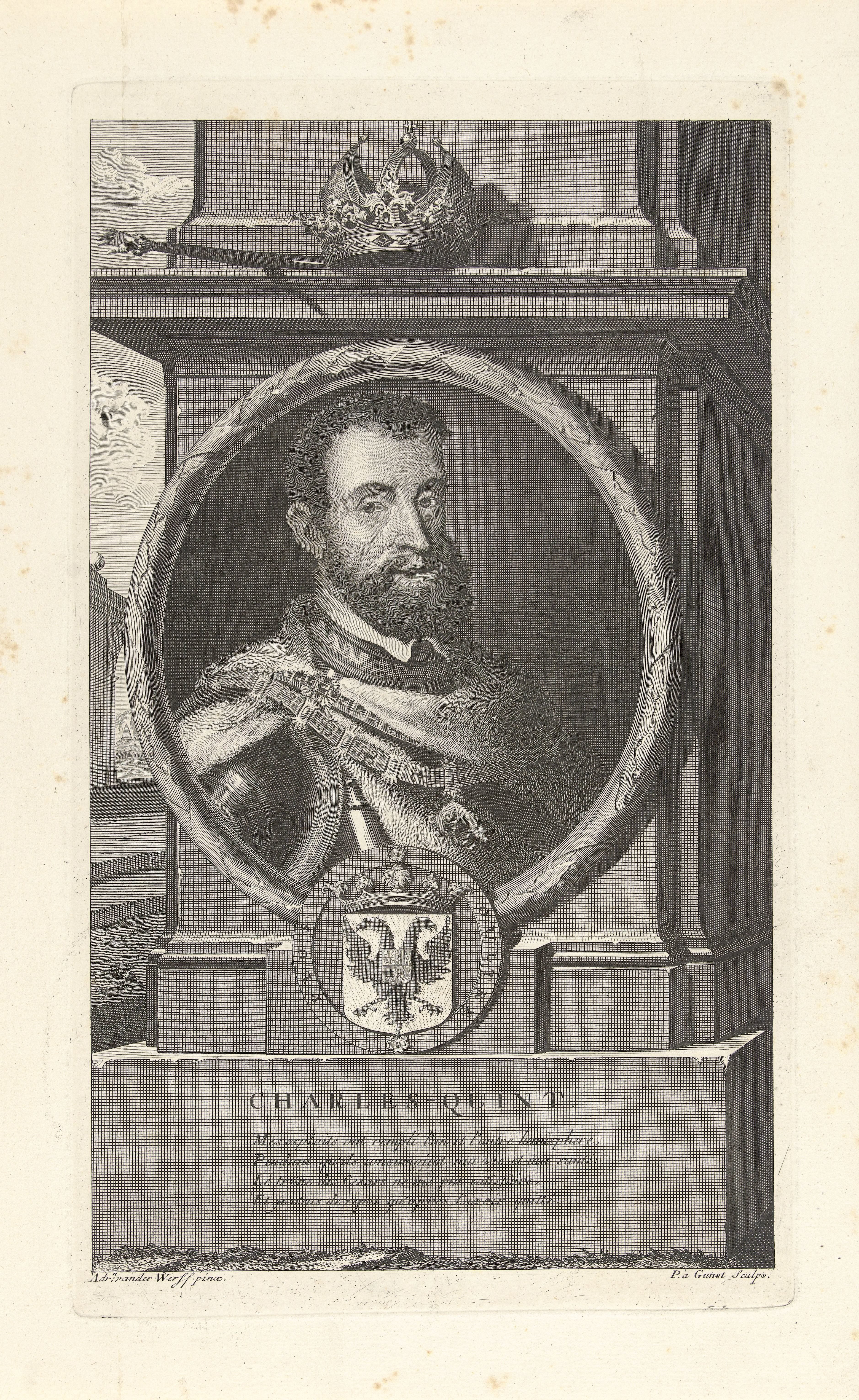 Portret van keizer Karel V