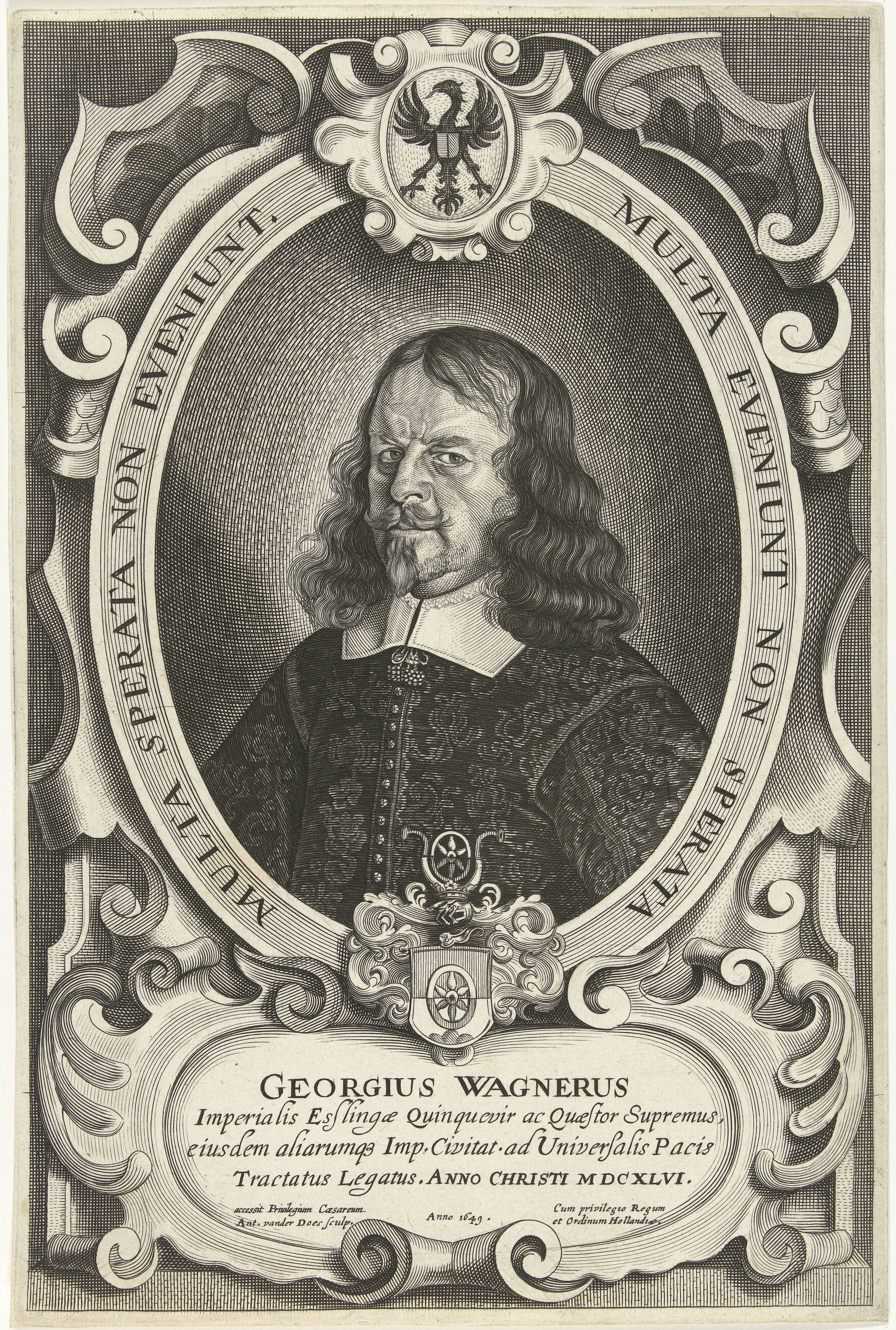 Portret van Georg Wagner