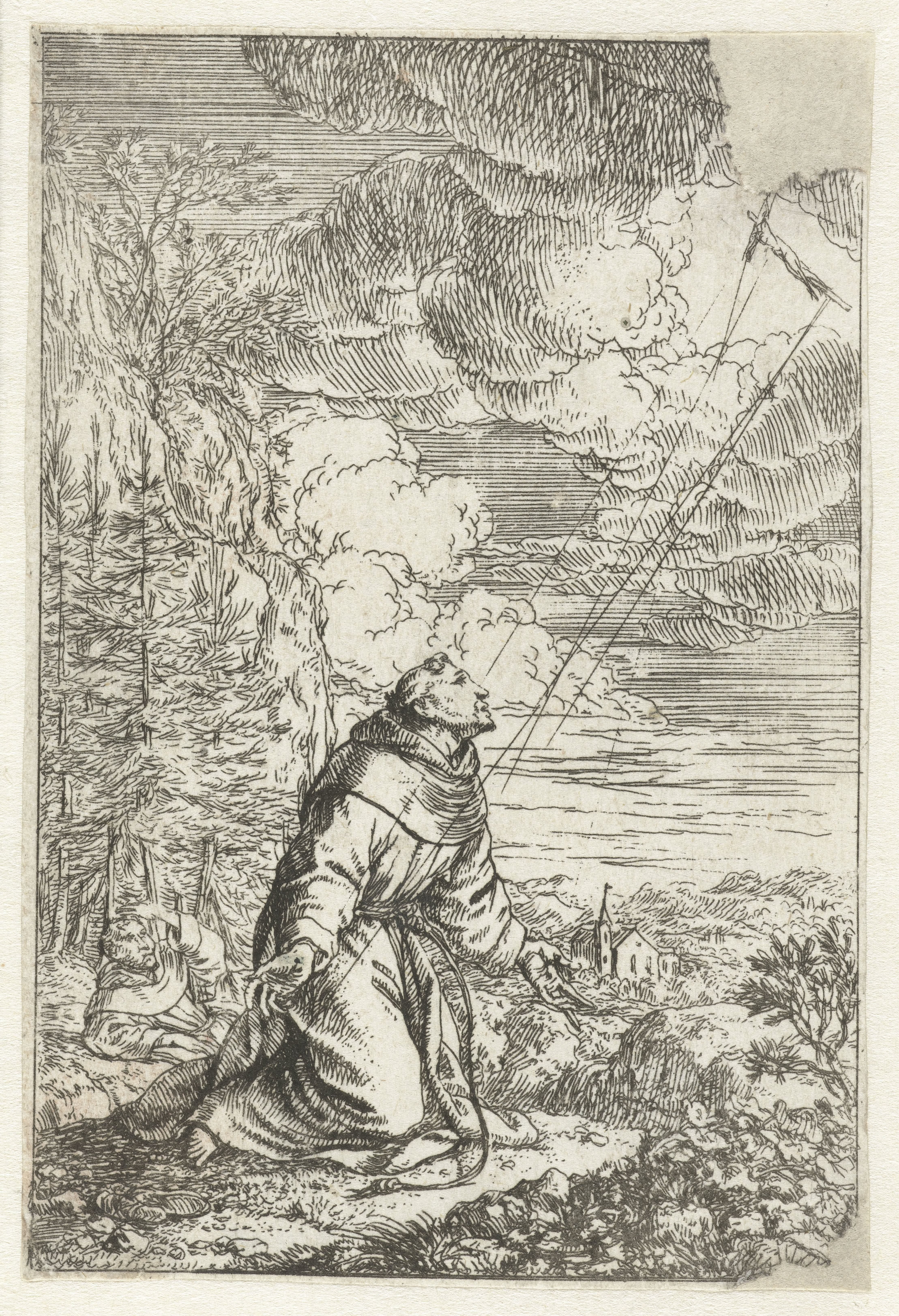 Stigmatisatie van heilige Franciscus