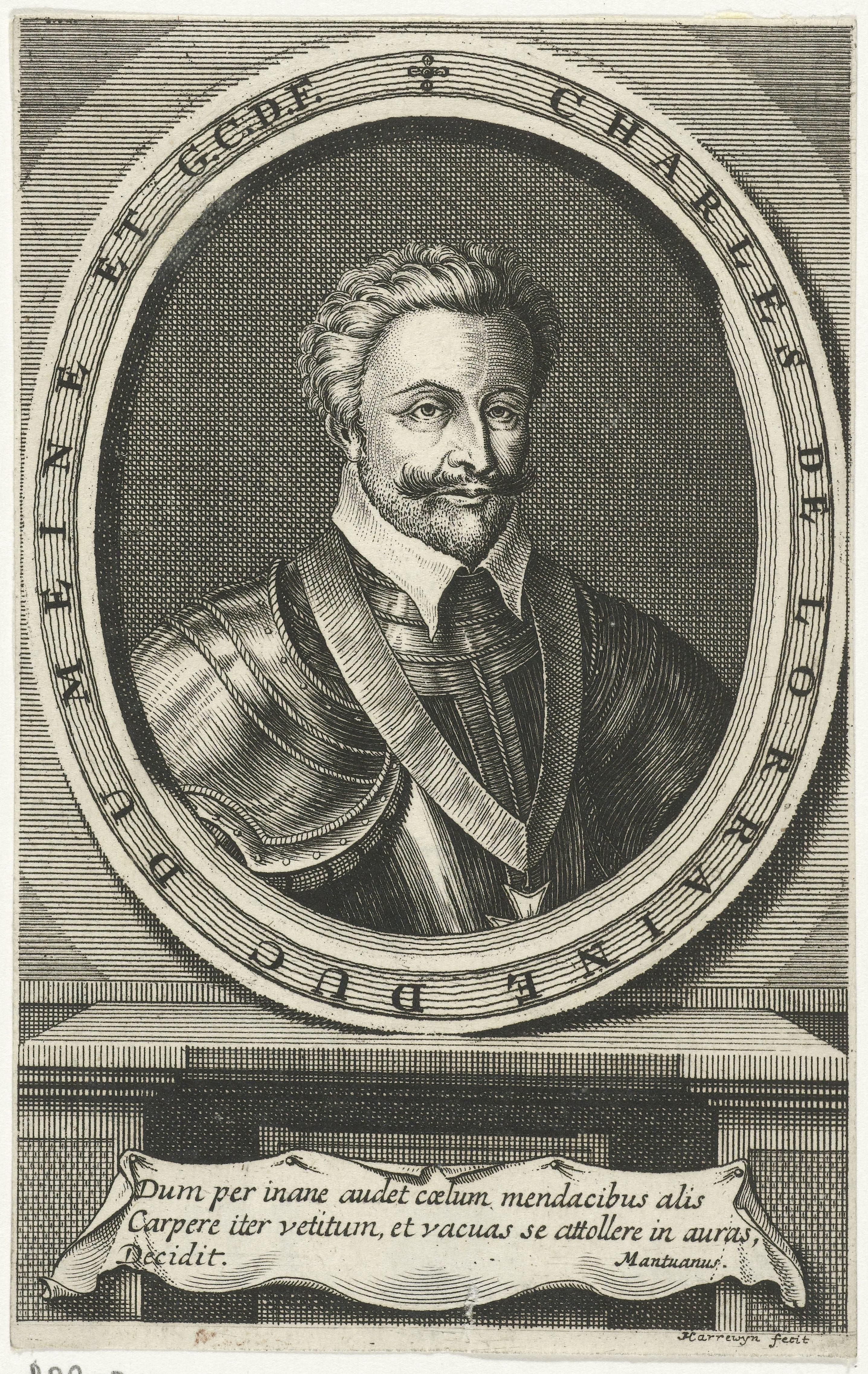 Portret van Charles de Guise, duc de Mayenne
