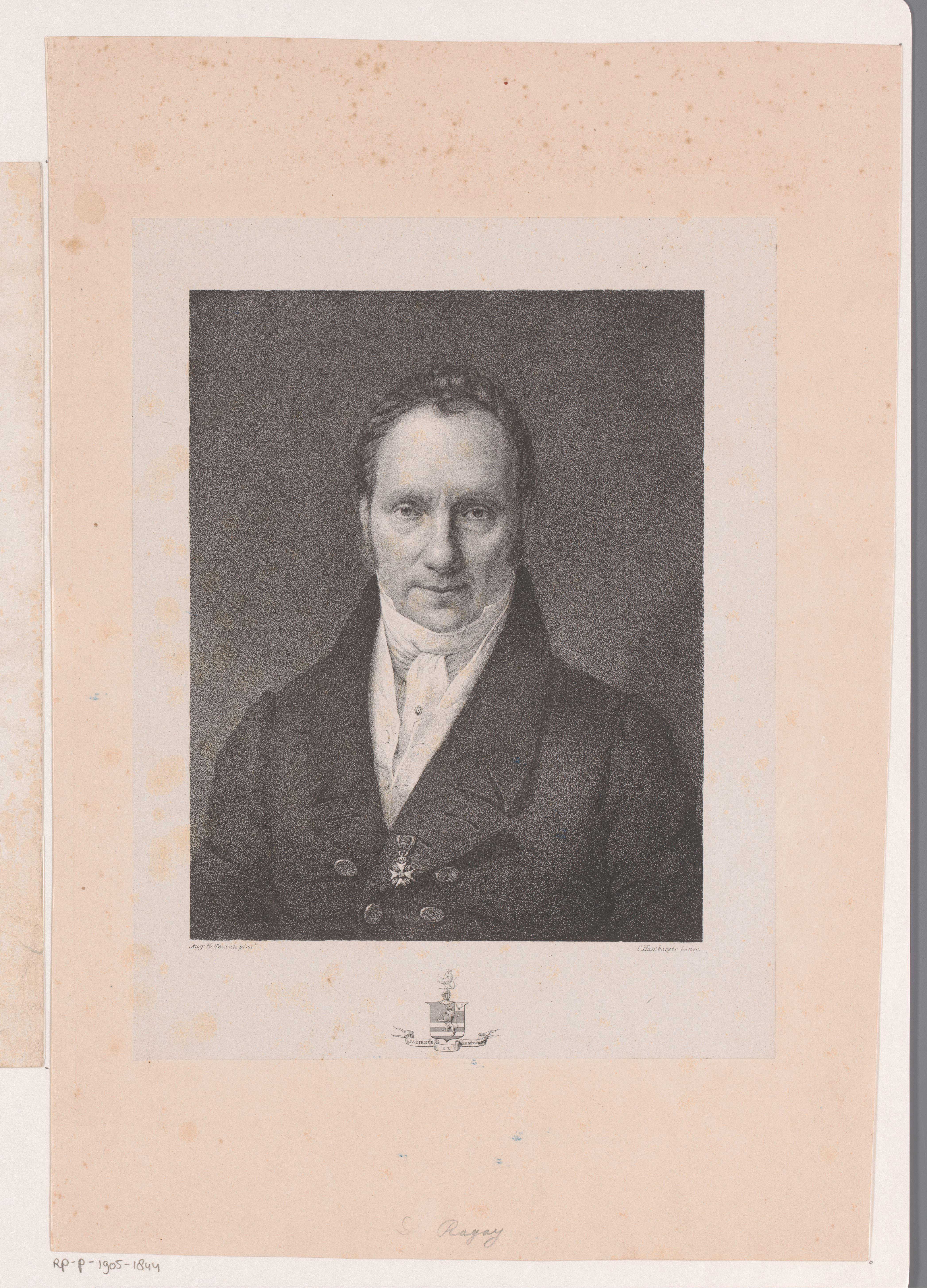 Portret van D. Ragay