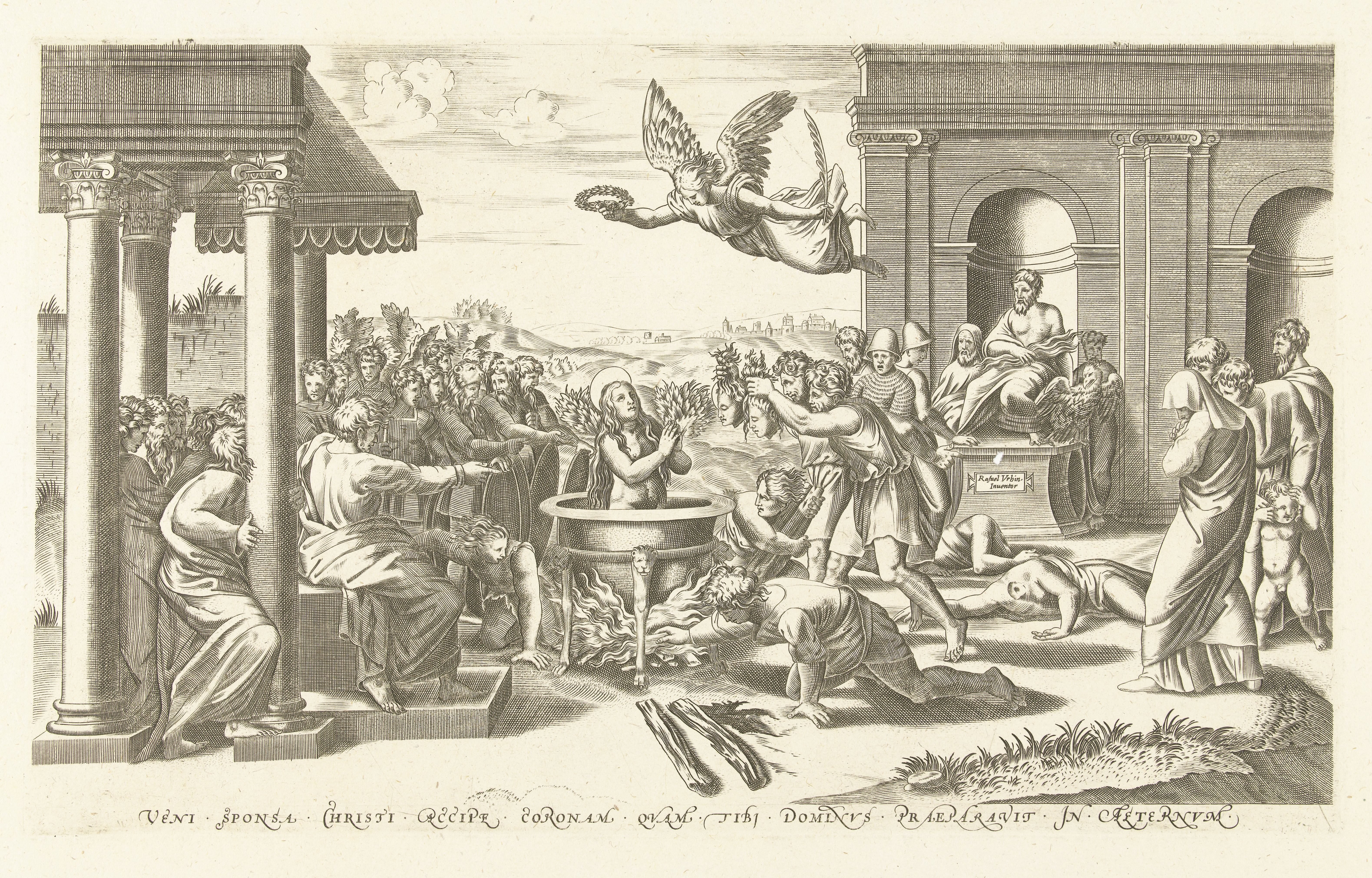 Martelaarschap van de heilige Cecilia