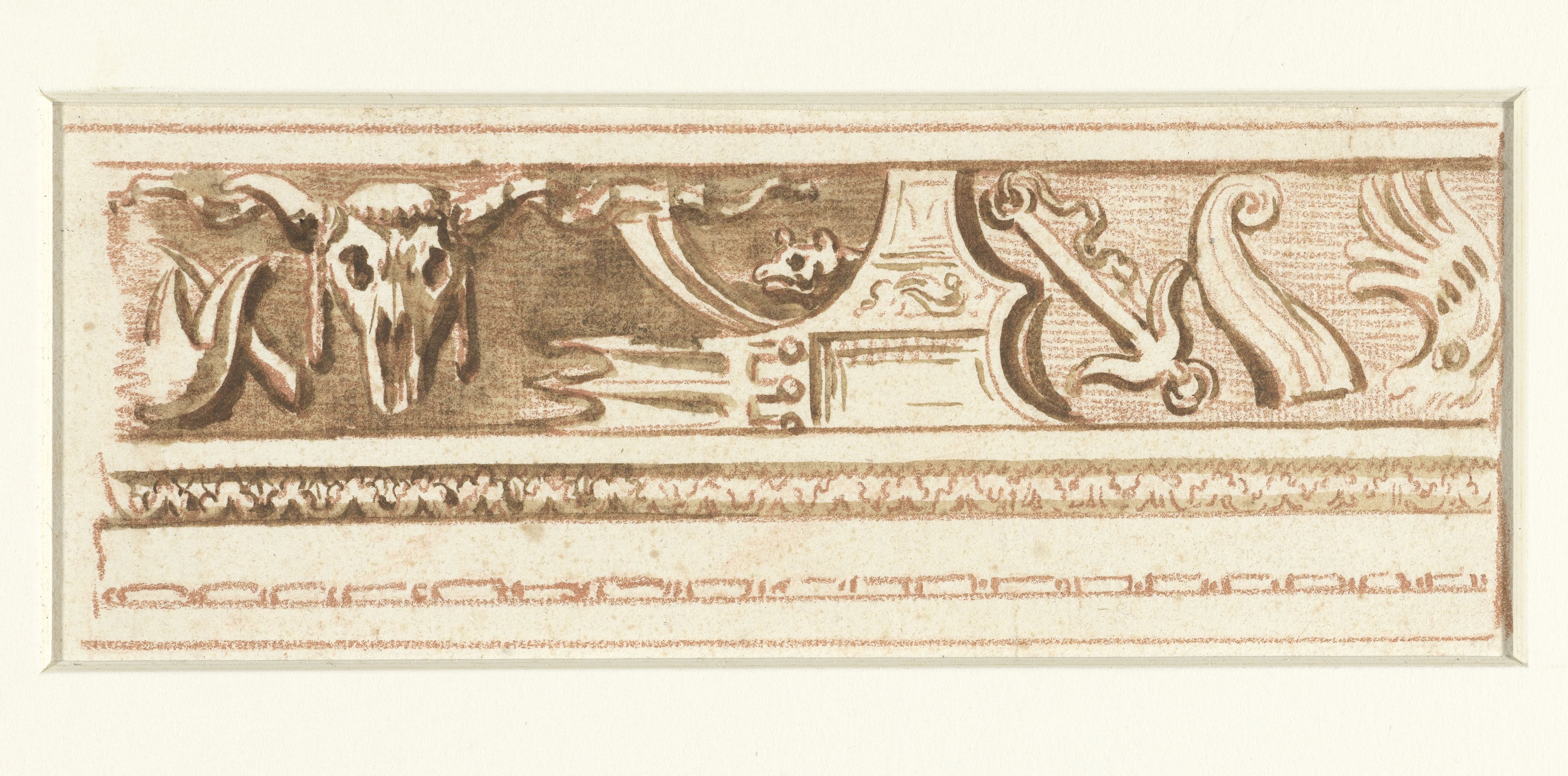 Fragment van een antiek reliëf