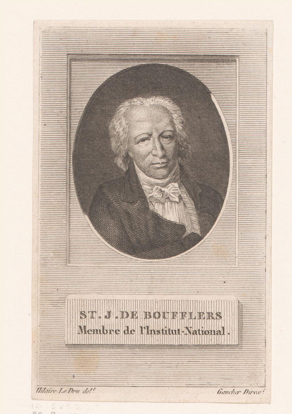 Portret van Stanislas de Boufflers