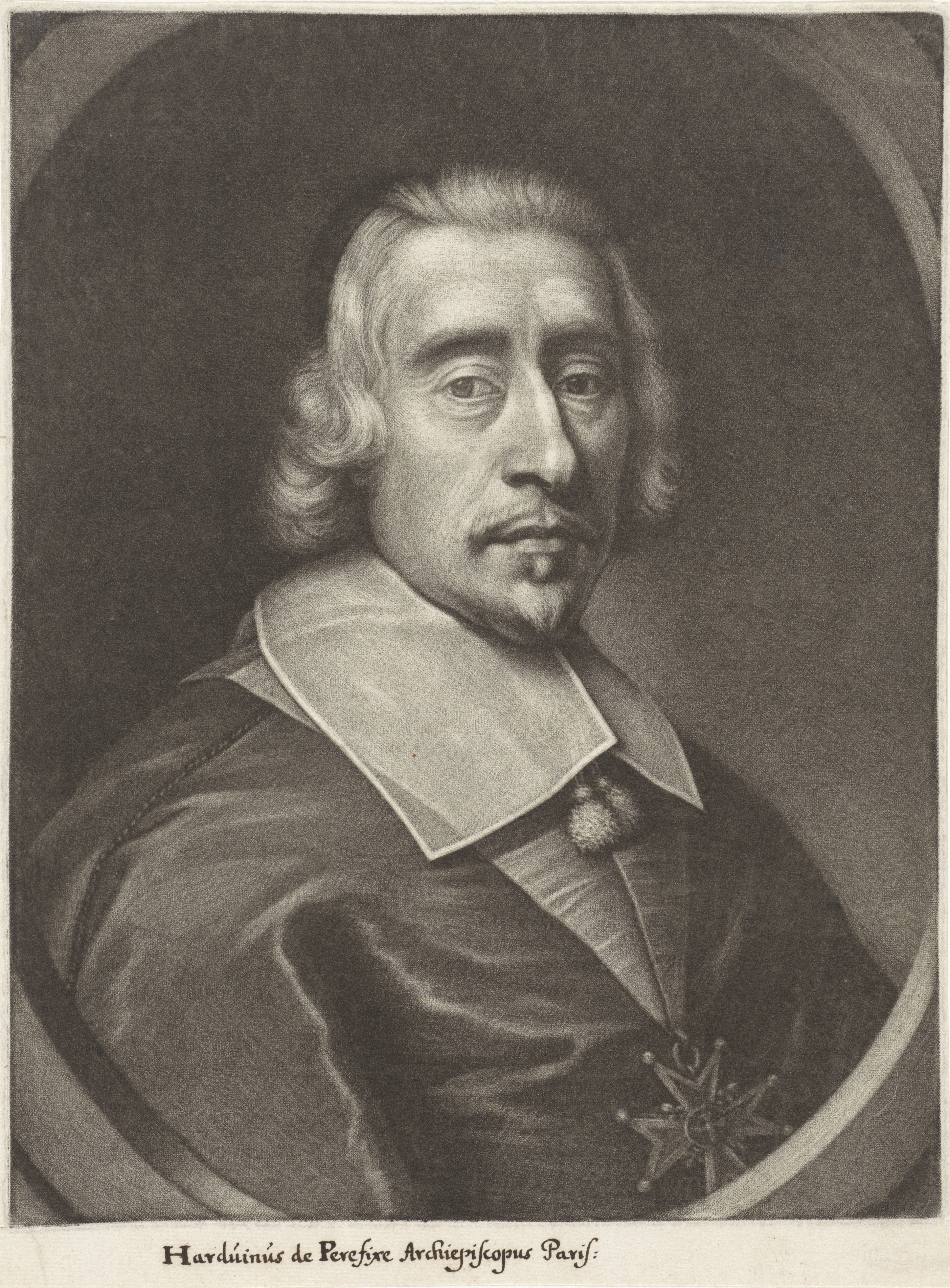 Portret van Hardouin de Péréfixe de Beaumont
