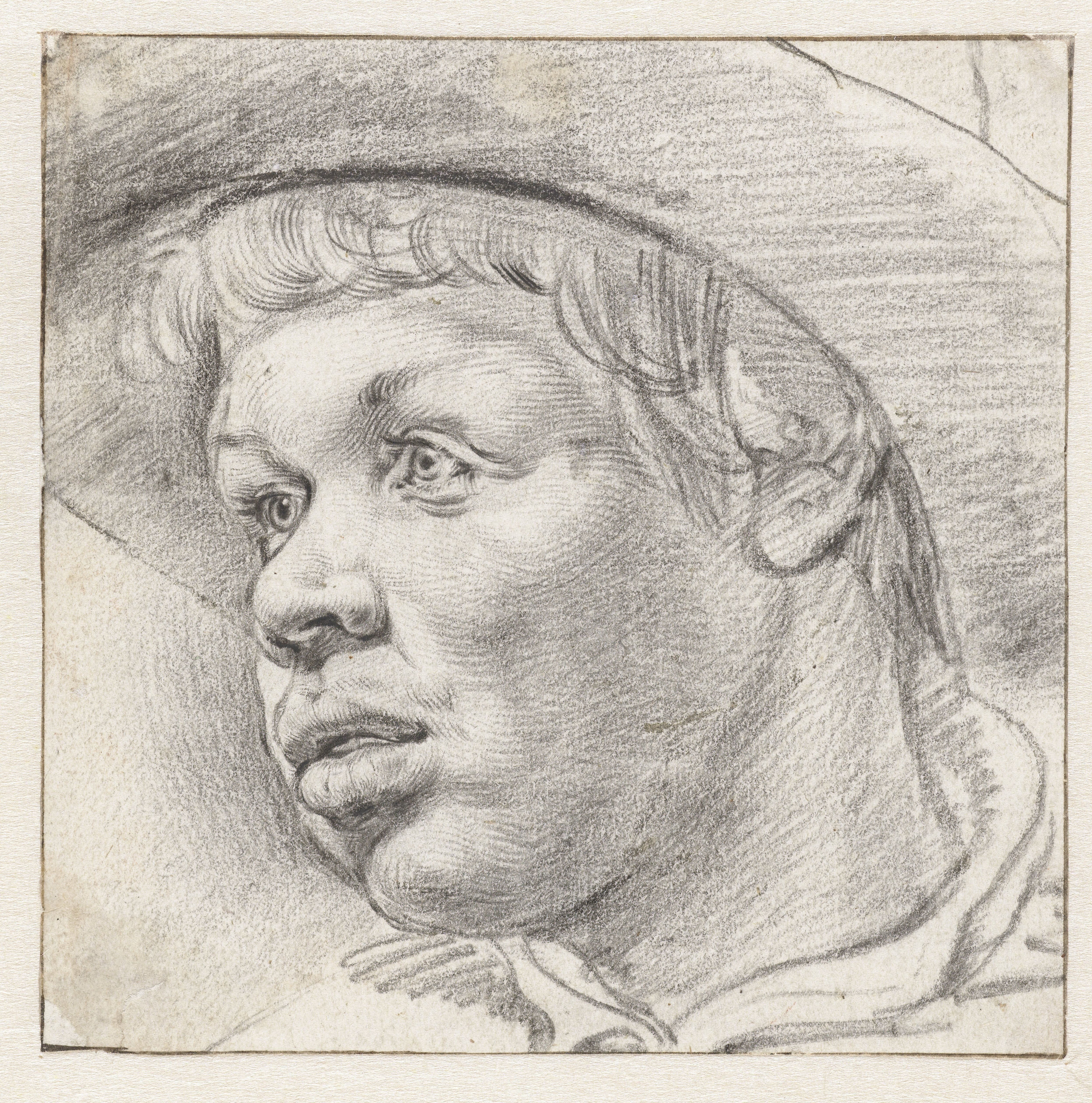 Study of the Head of a Boy, Facing Left