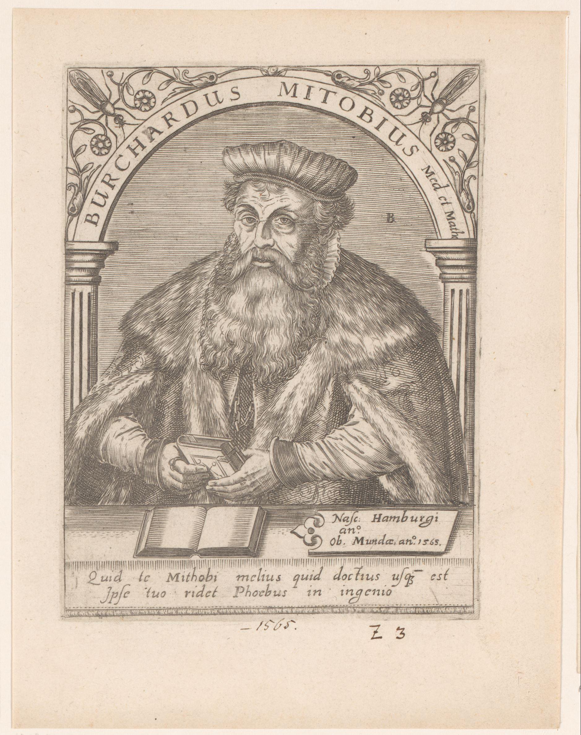 Portret van Burkhard Mithoff