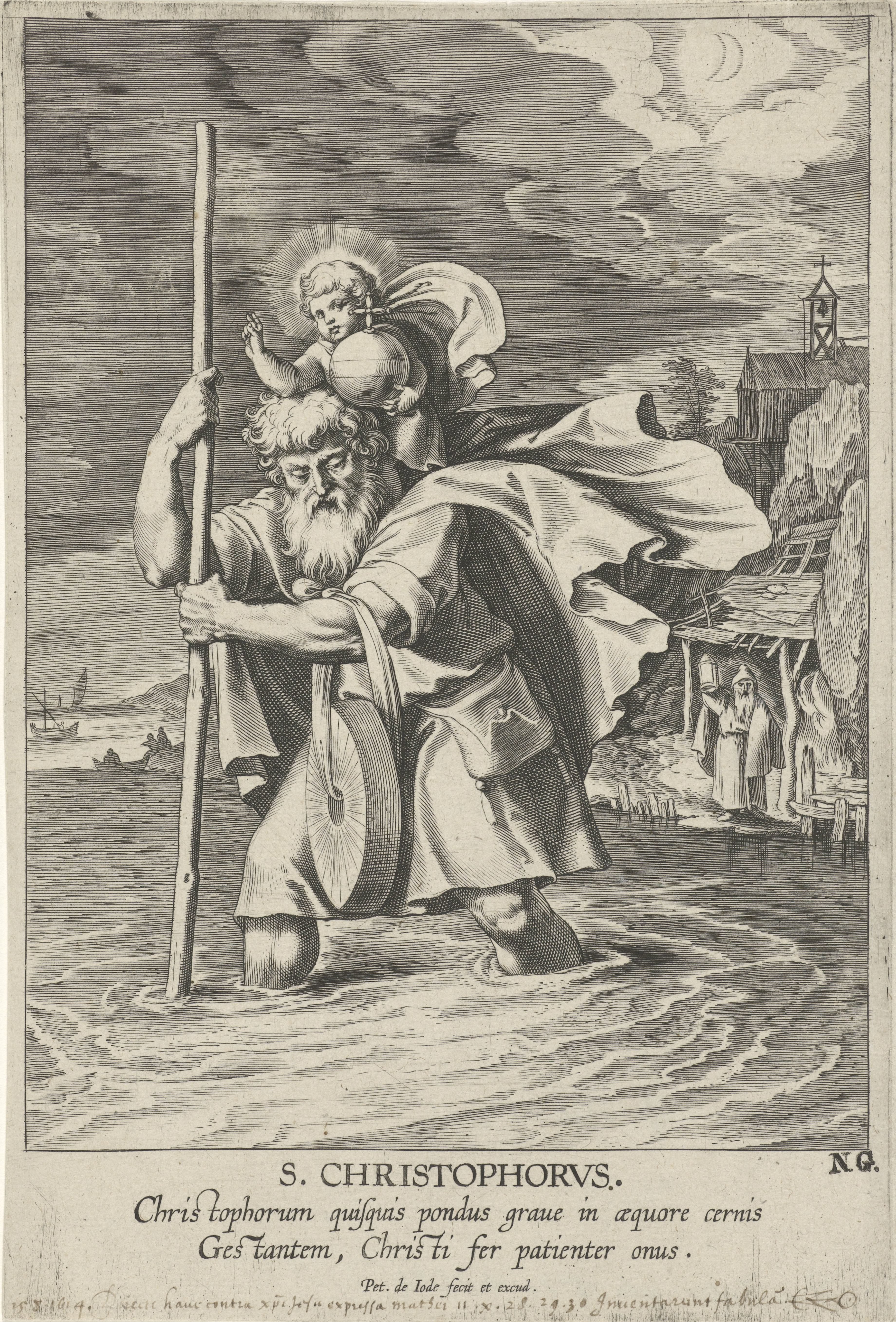 De heilige Christoffel