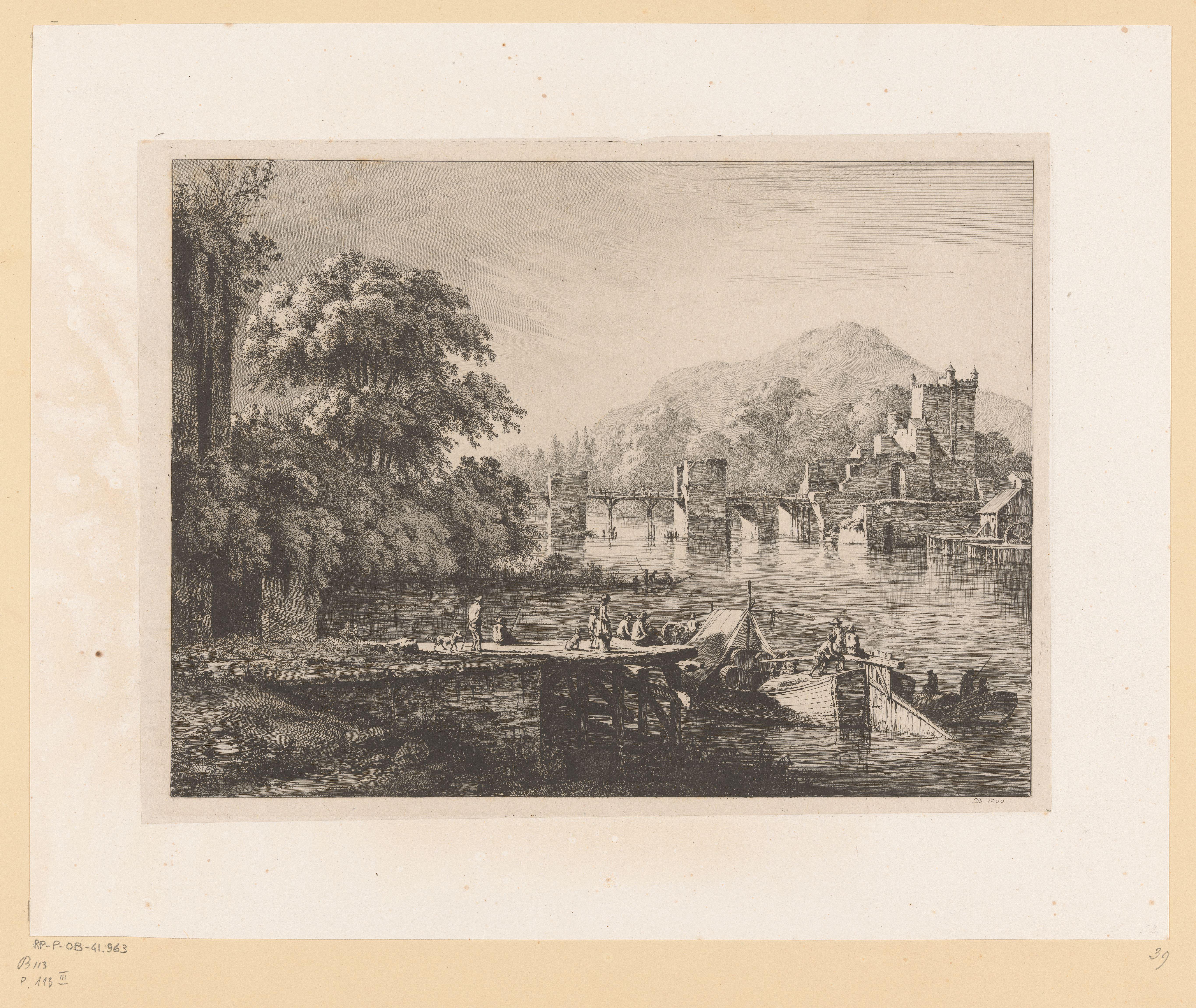 Gezicht op Château de Sainte-Colombe in de Dauphiné