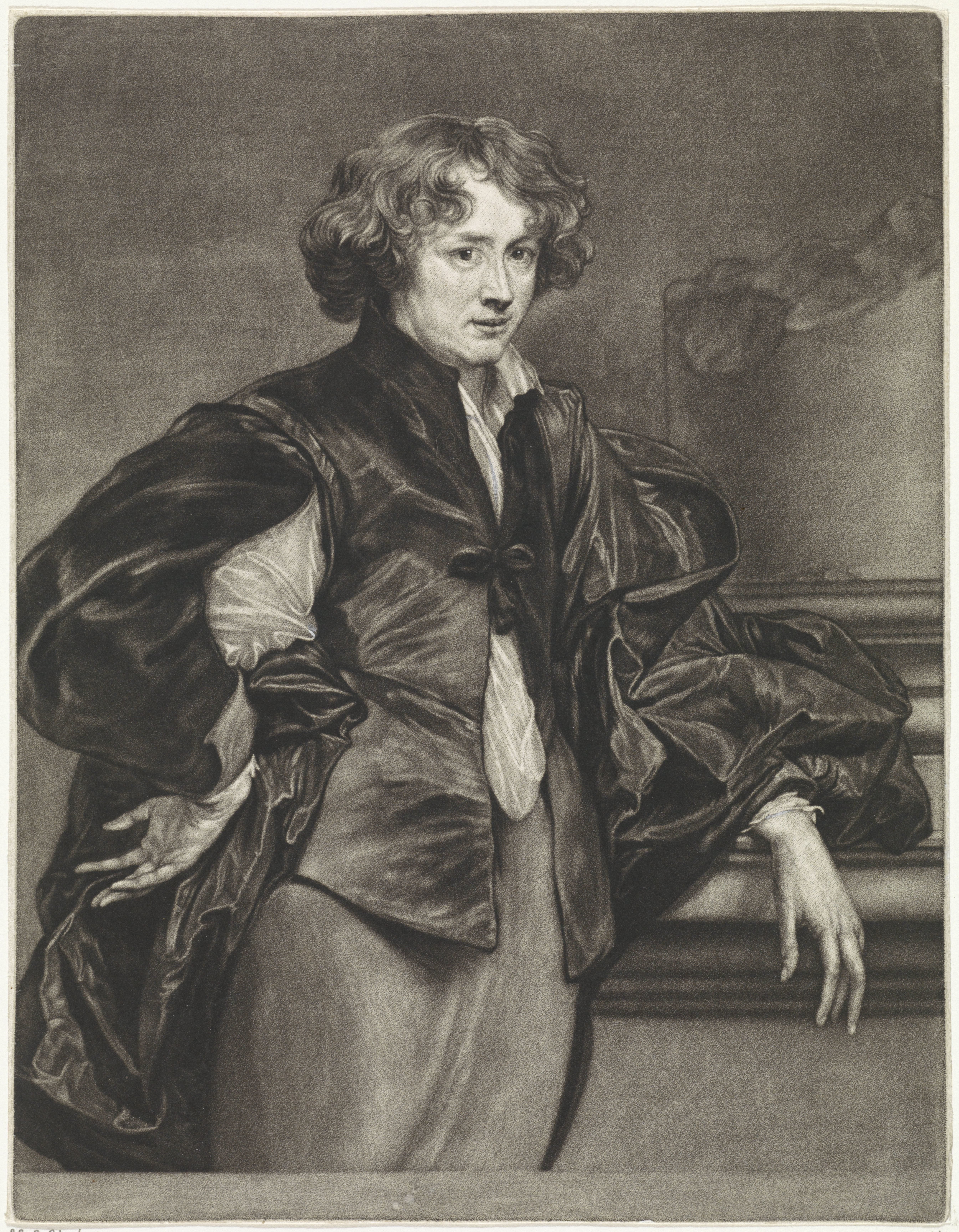 Zelfportret van Anthony van Dyck