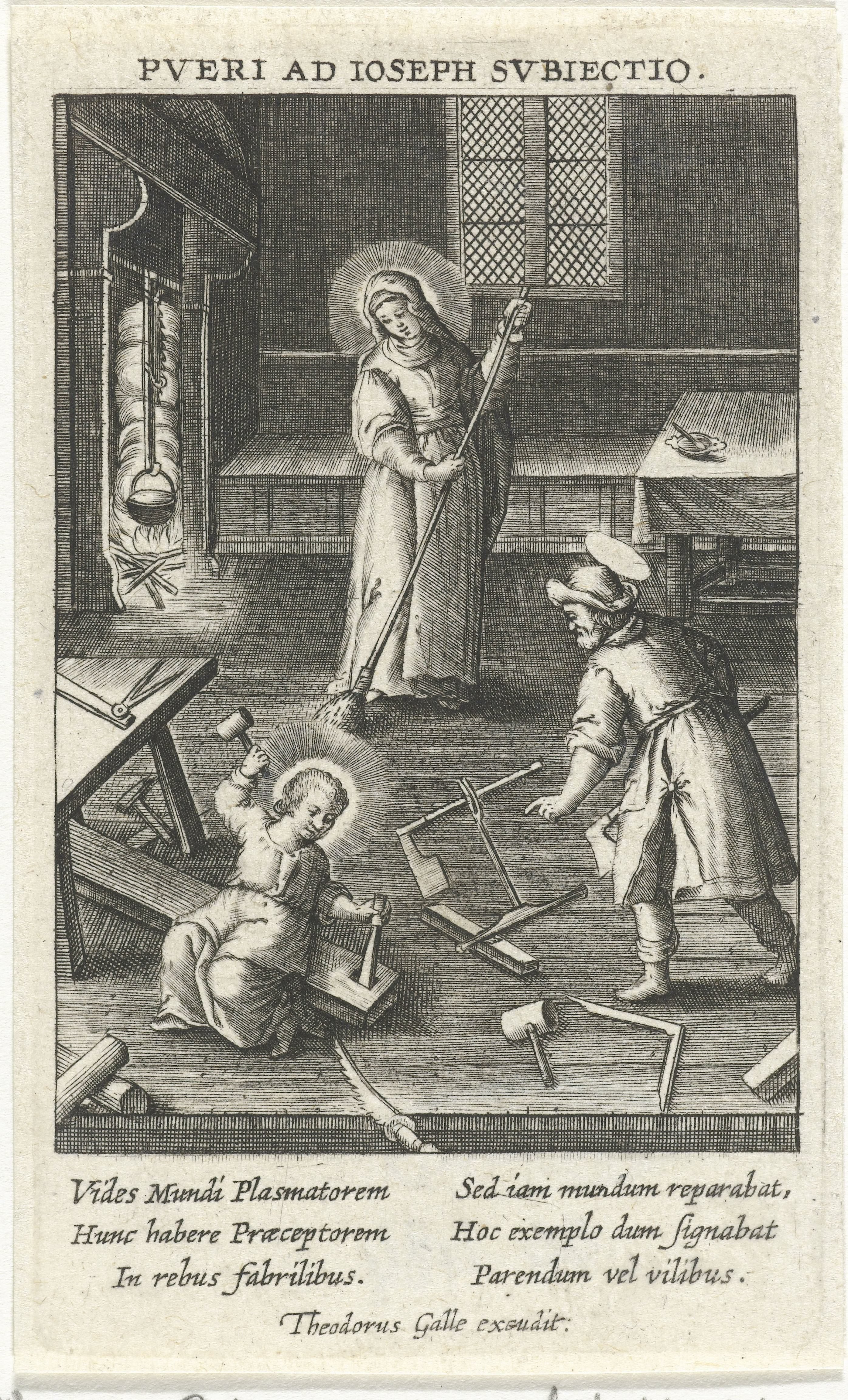 Christus helpt Jozef