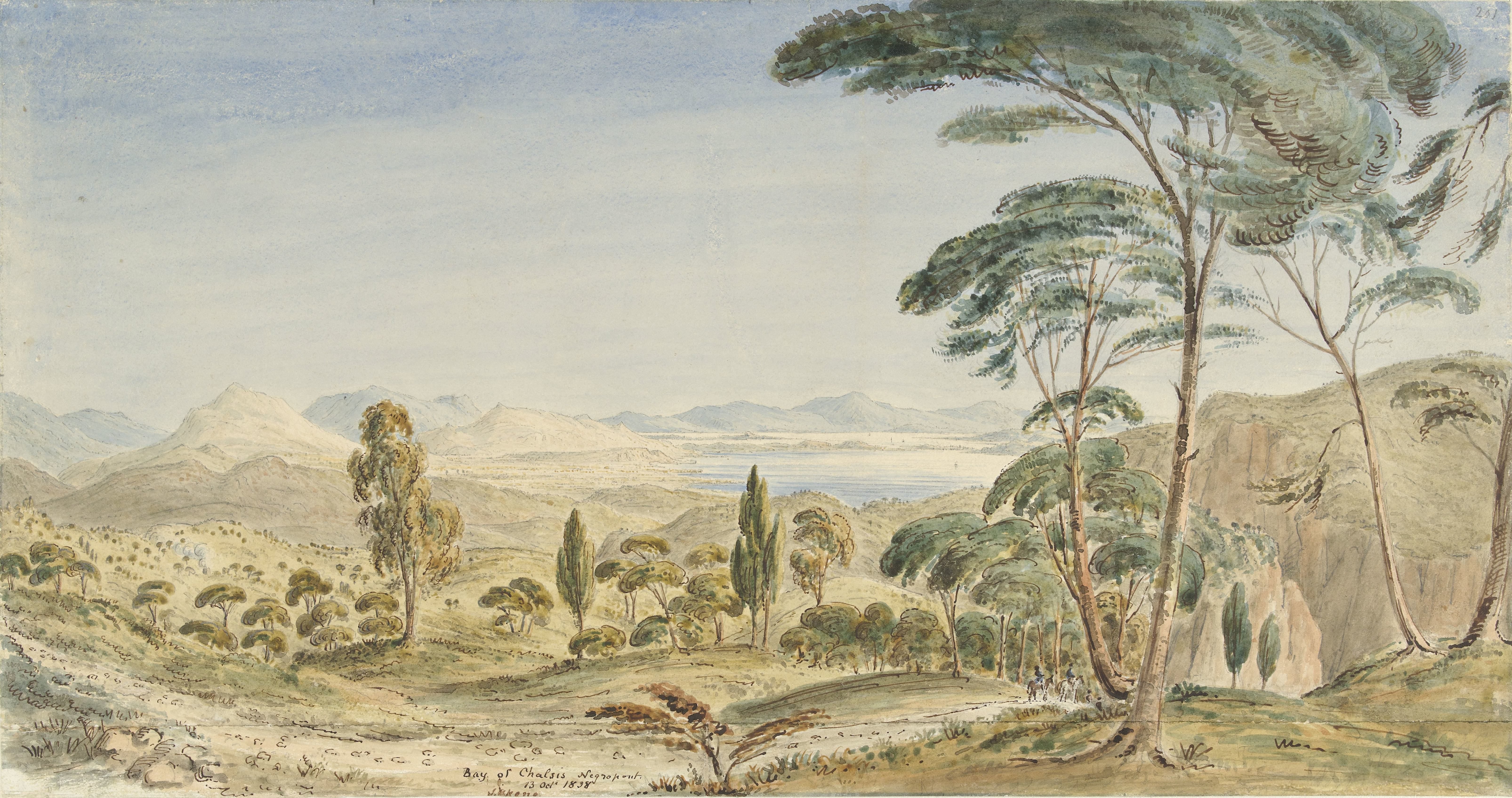 De baai van Chalcis, Negroponte