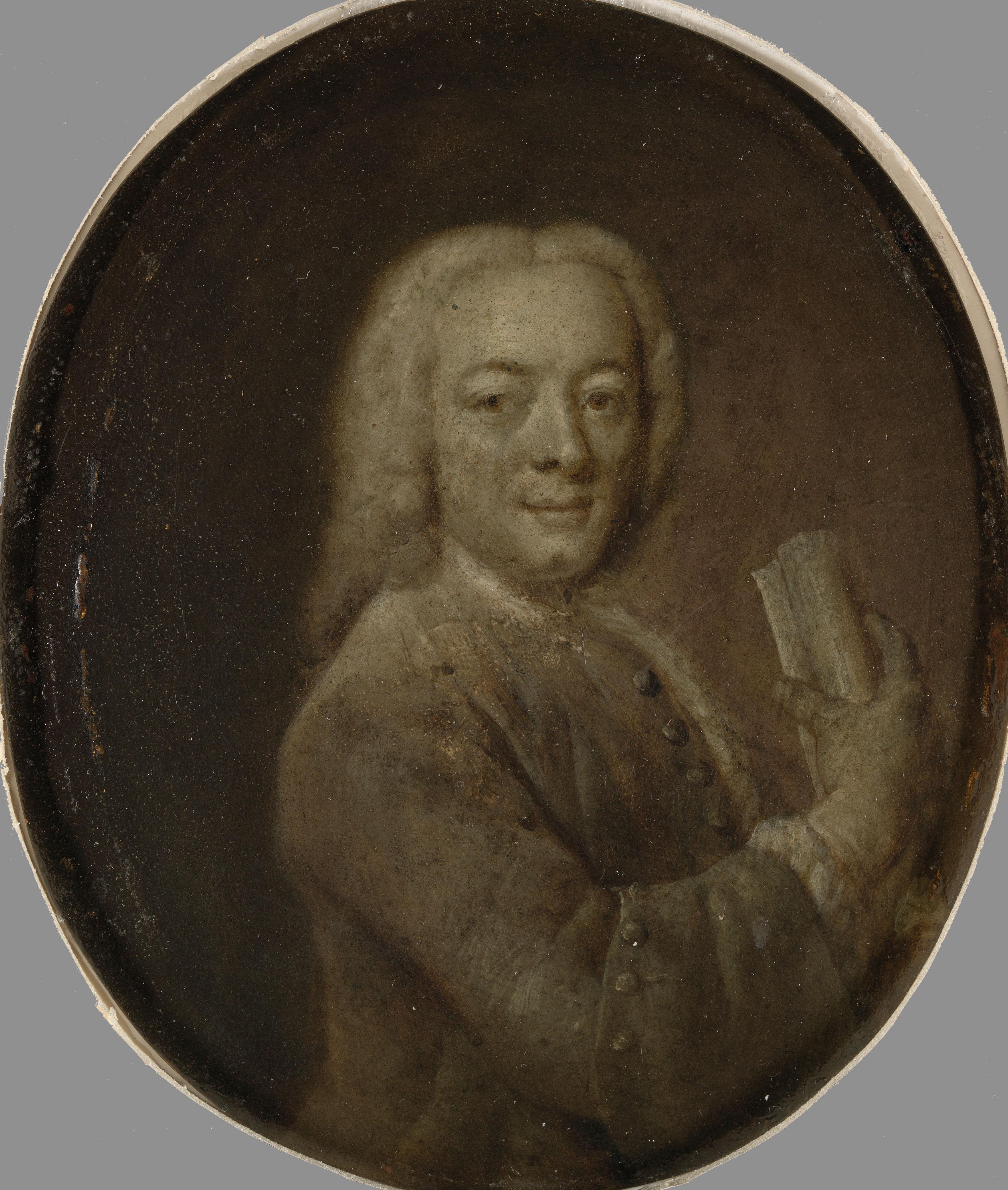Portrait of Bernardus de Bosch I, Poet and Art Patron in Amsterdam