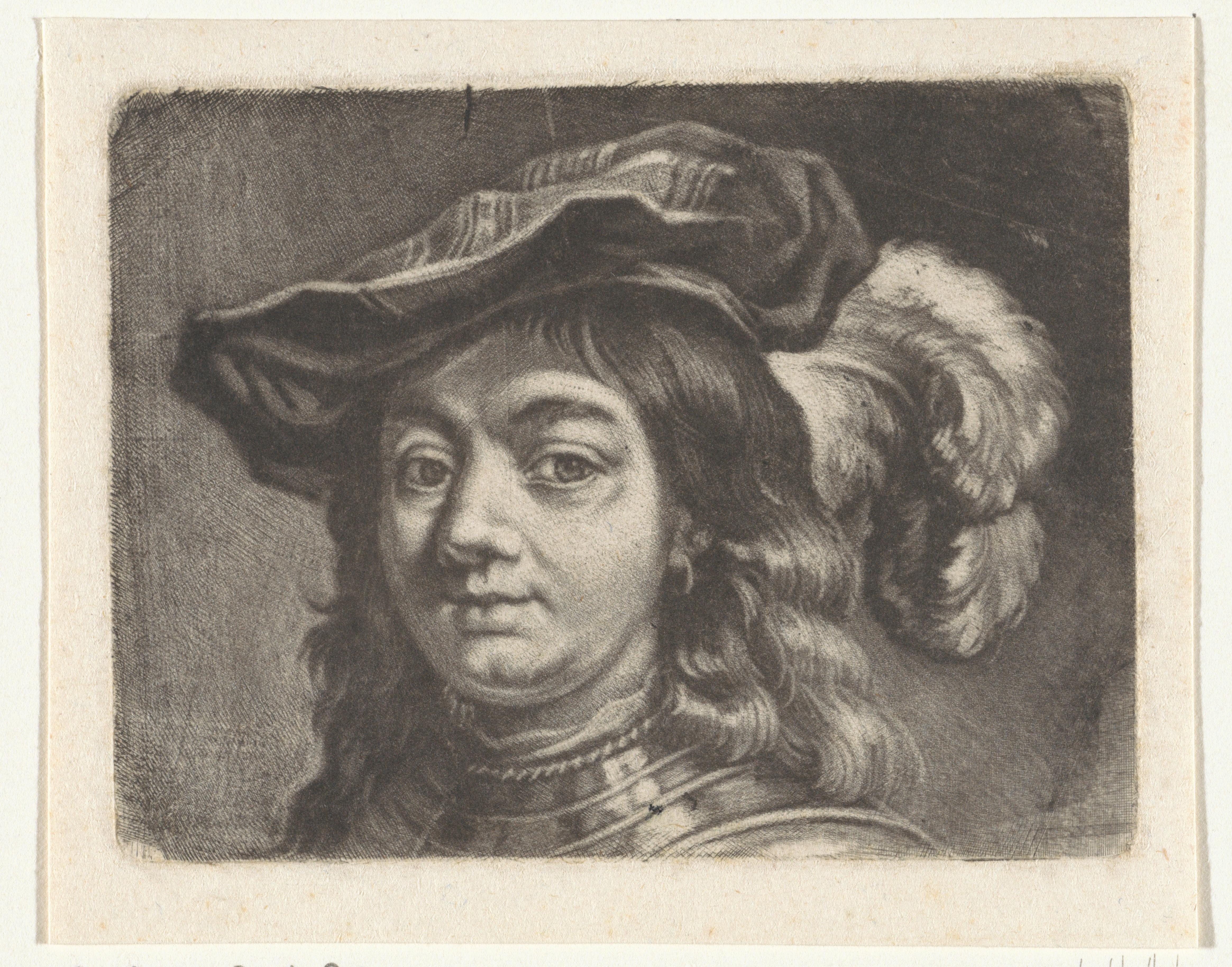 Portret van een man met een muts