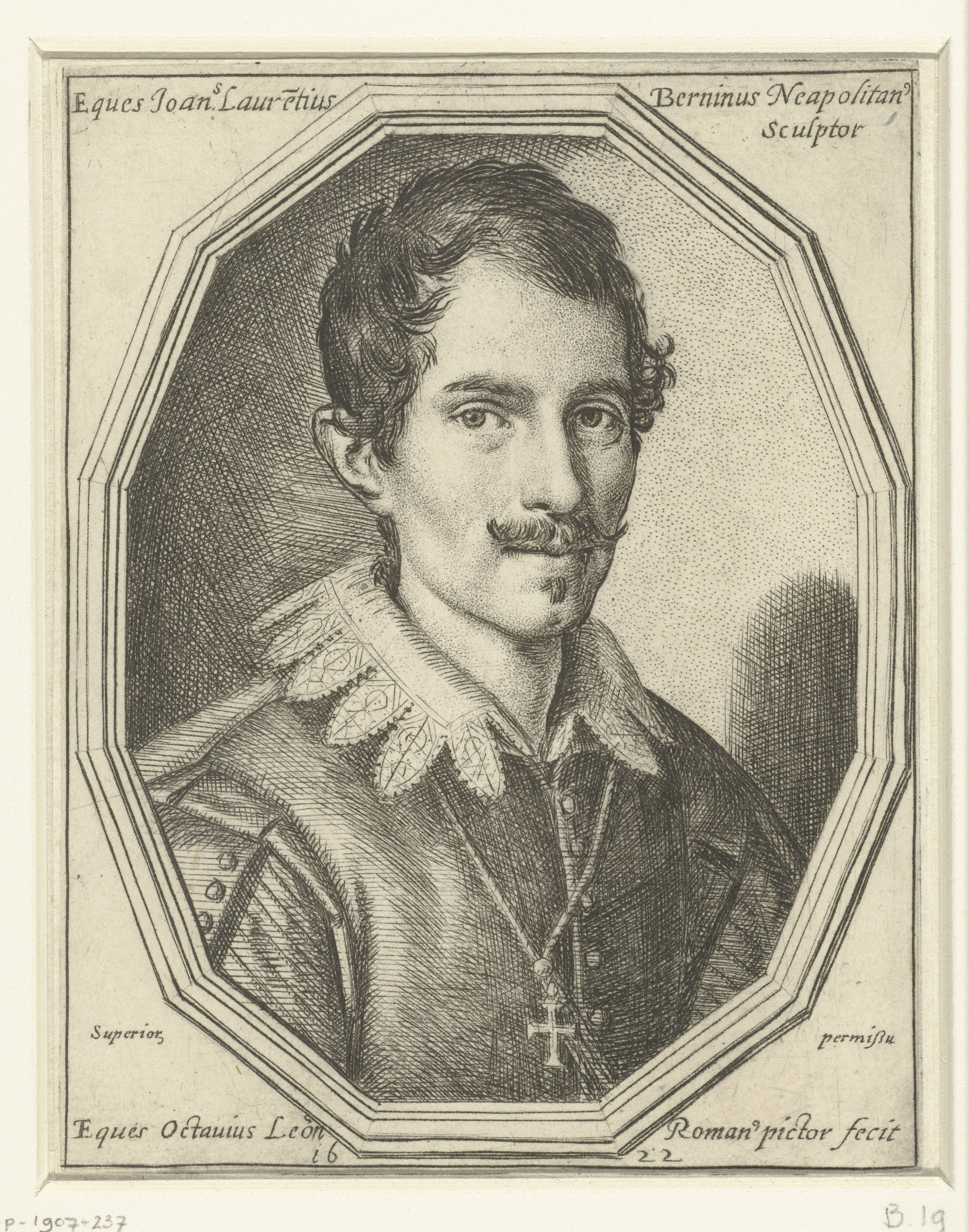 Portret van Lorenzo Bernini