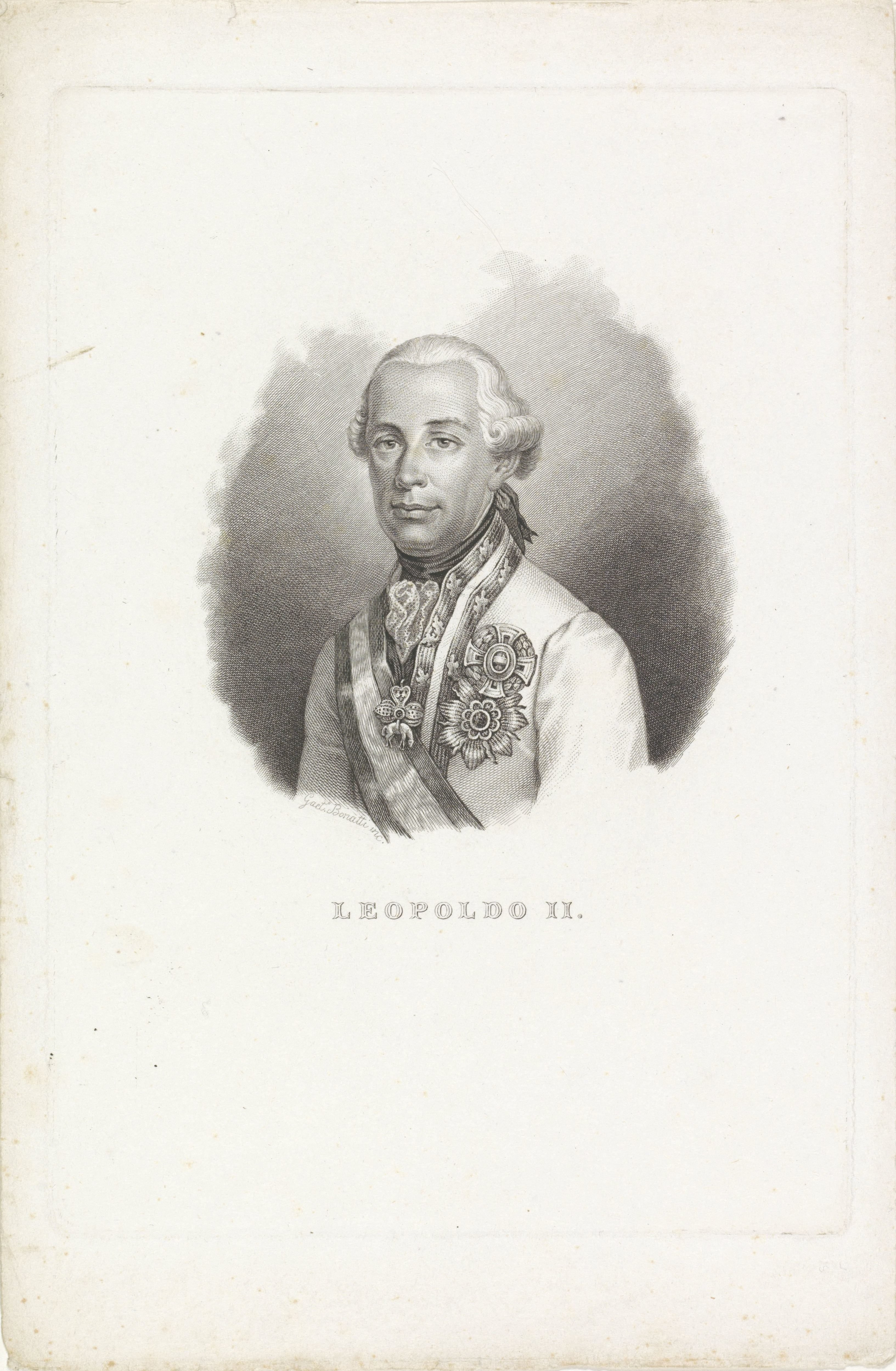 Portret van Keizer Leopold II van Duitsland