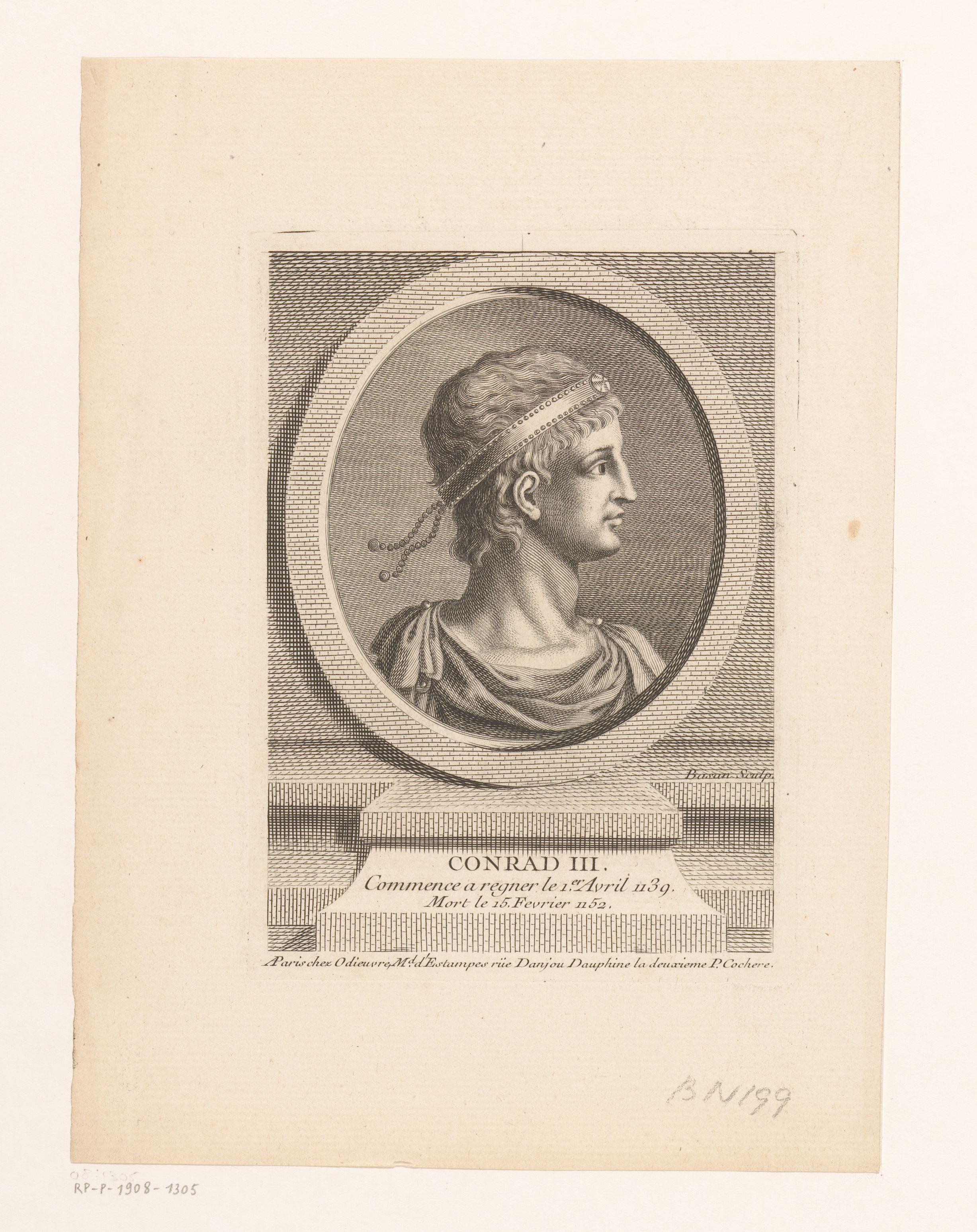 Portret van Koenraad III