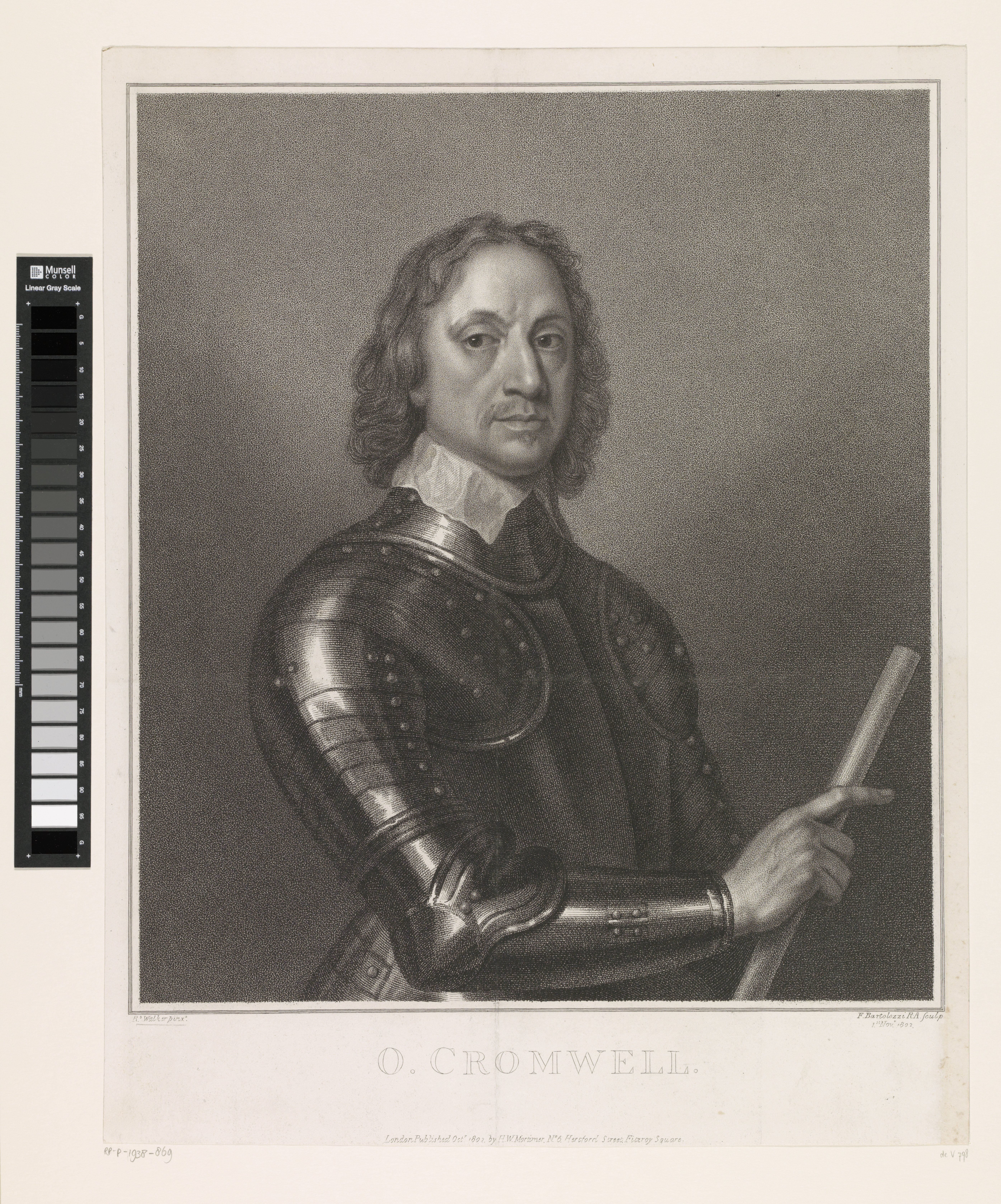 Portret van Oliver Cromwell