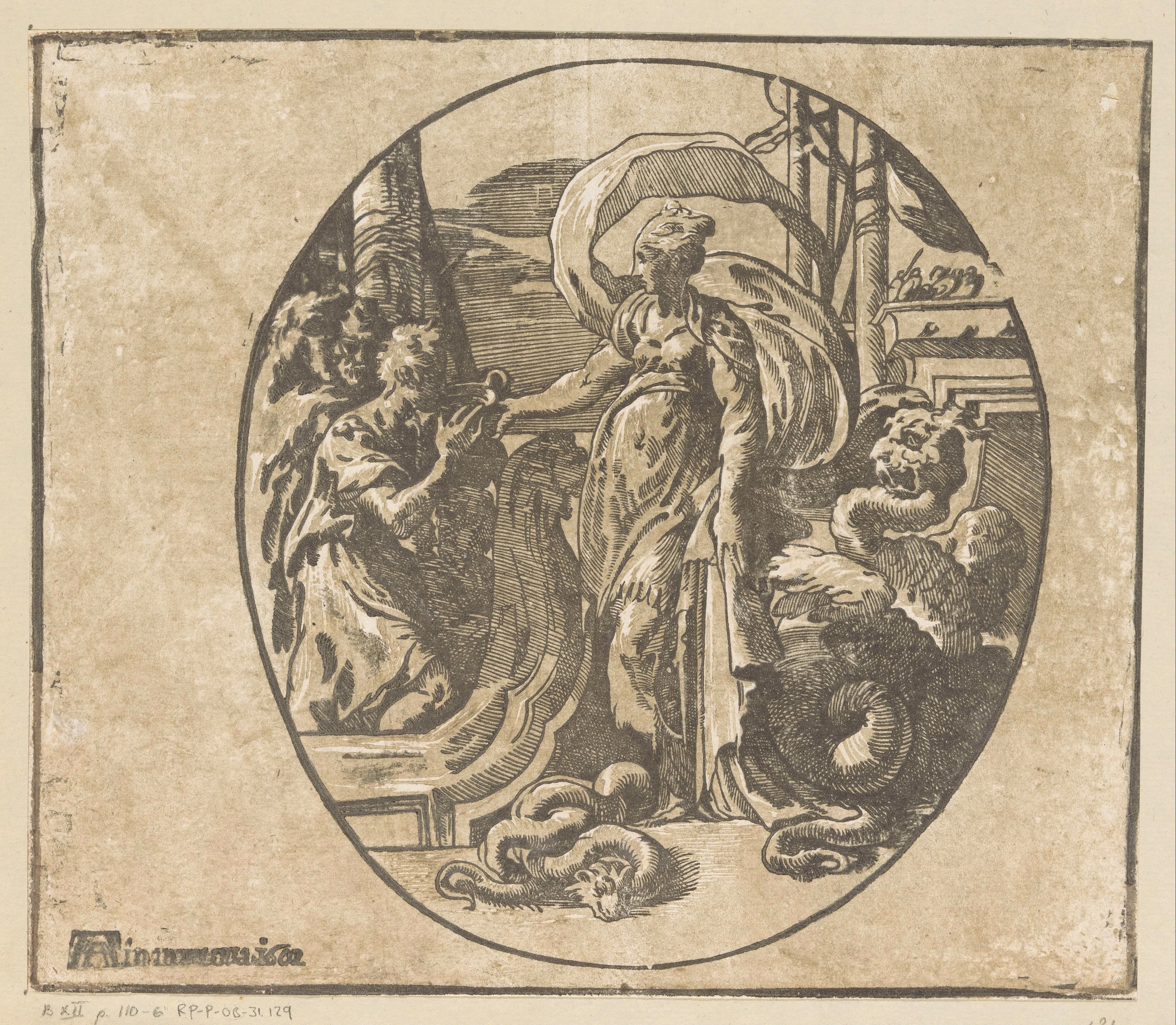Odysseus op het eiland van Circe