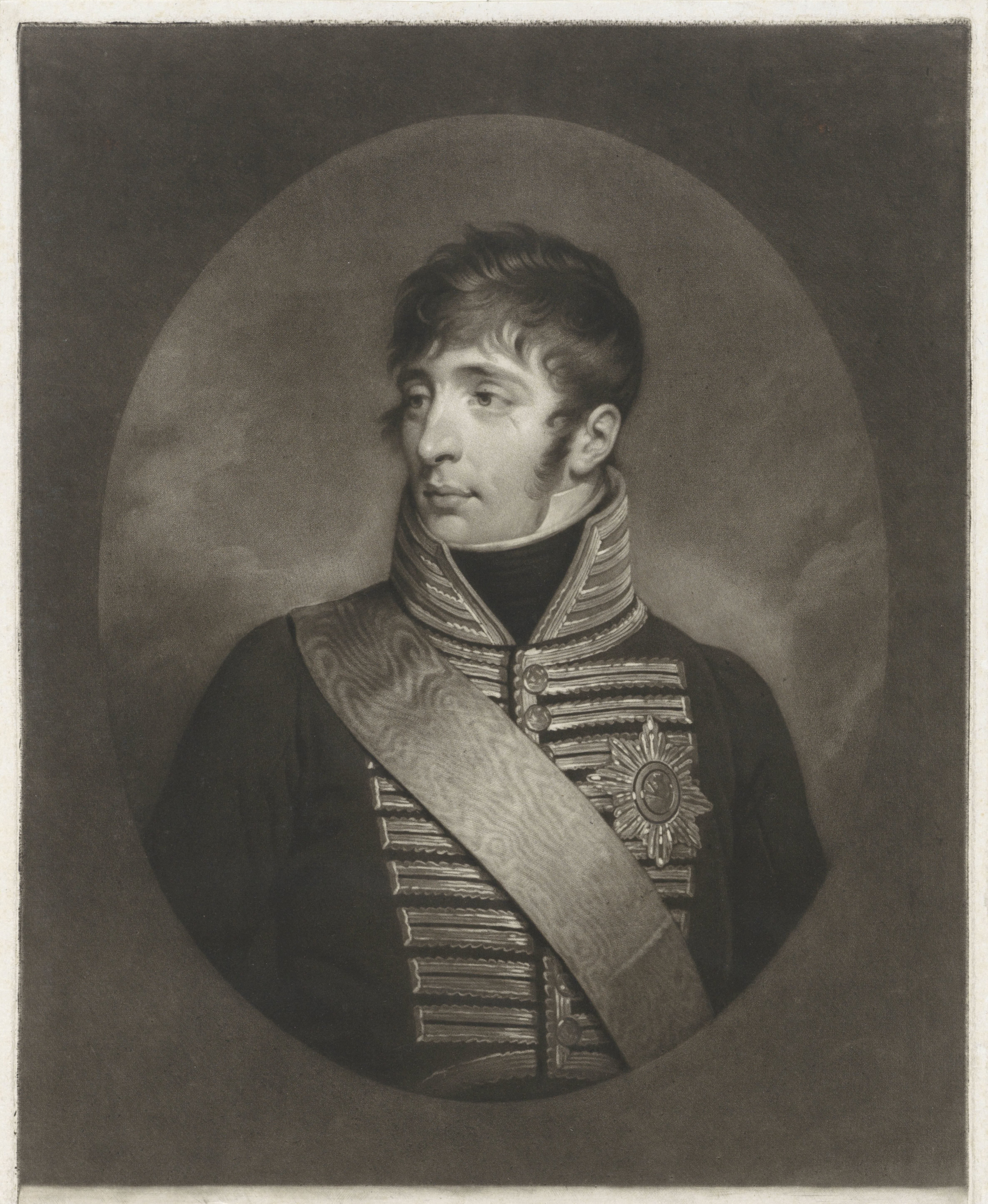Portret van Lodewijk Napoleon, koning van Holland