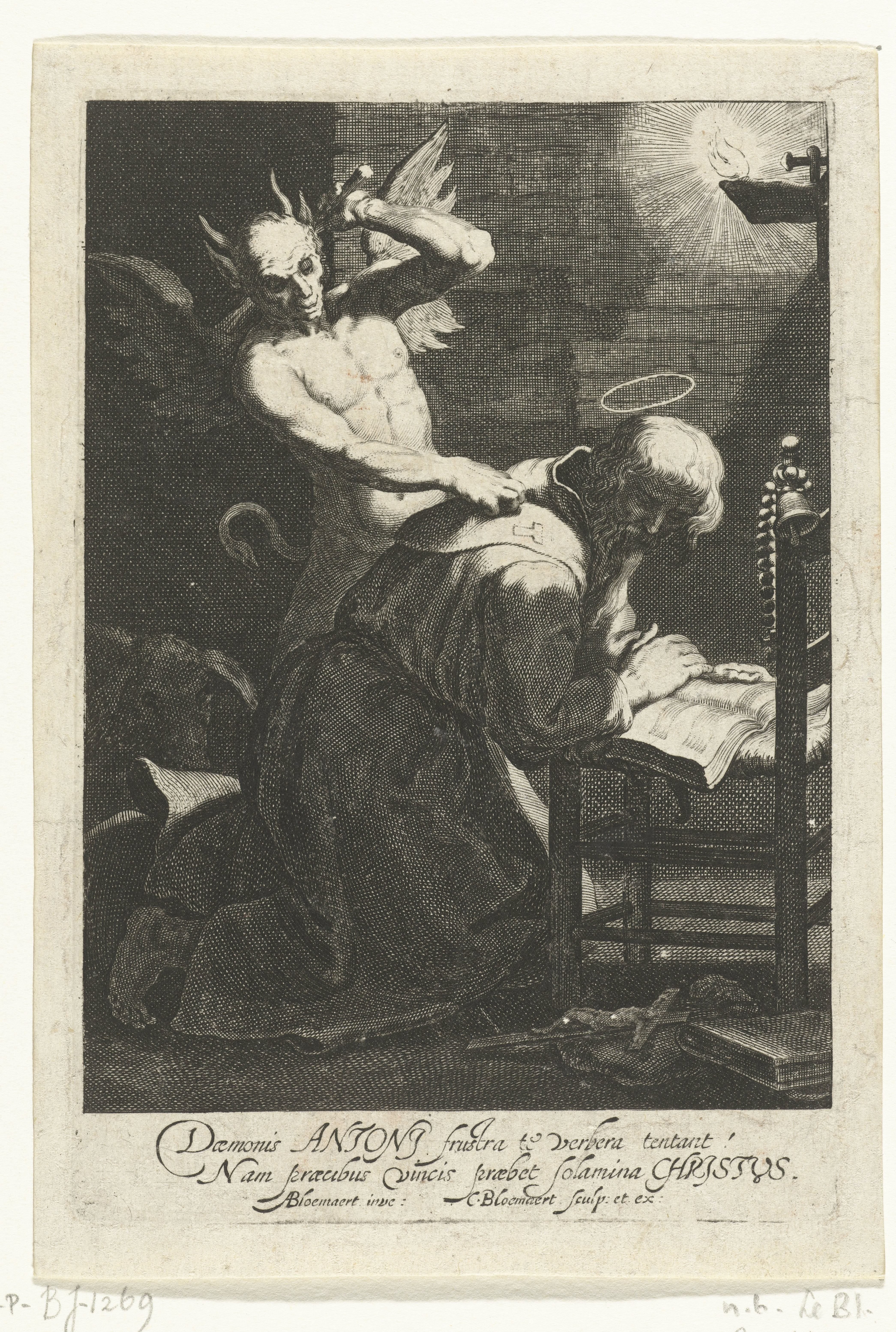 De verzoeking van de heilige Antonius
