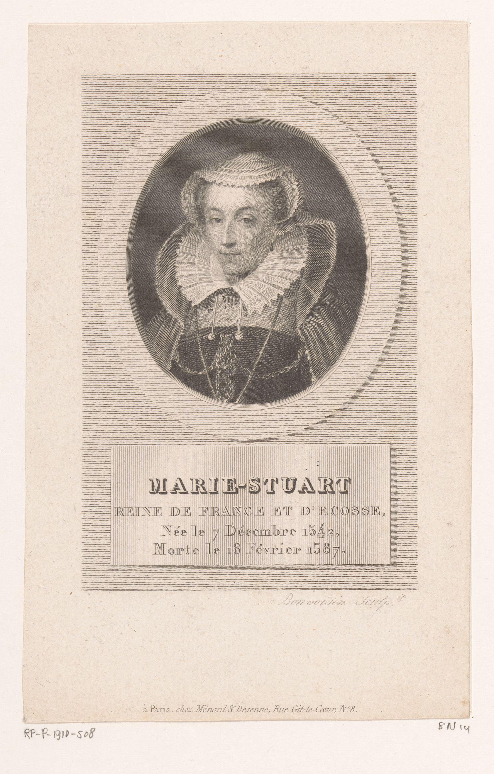 Portret van Maria I Stuart (koningin van Schotland)