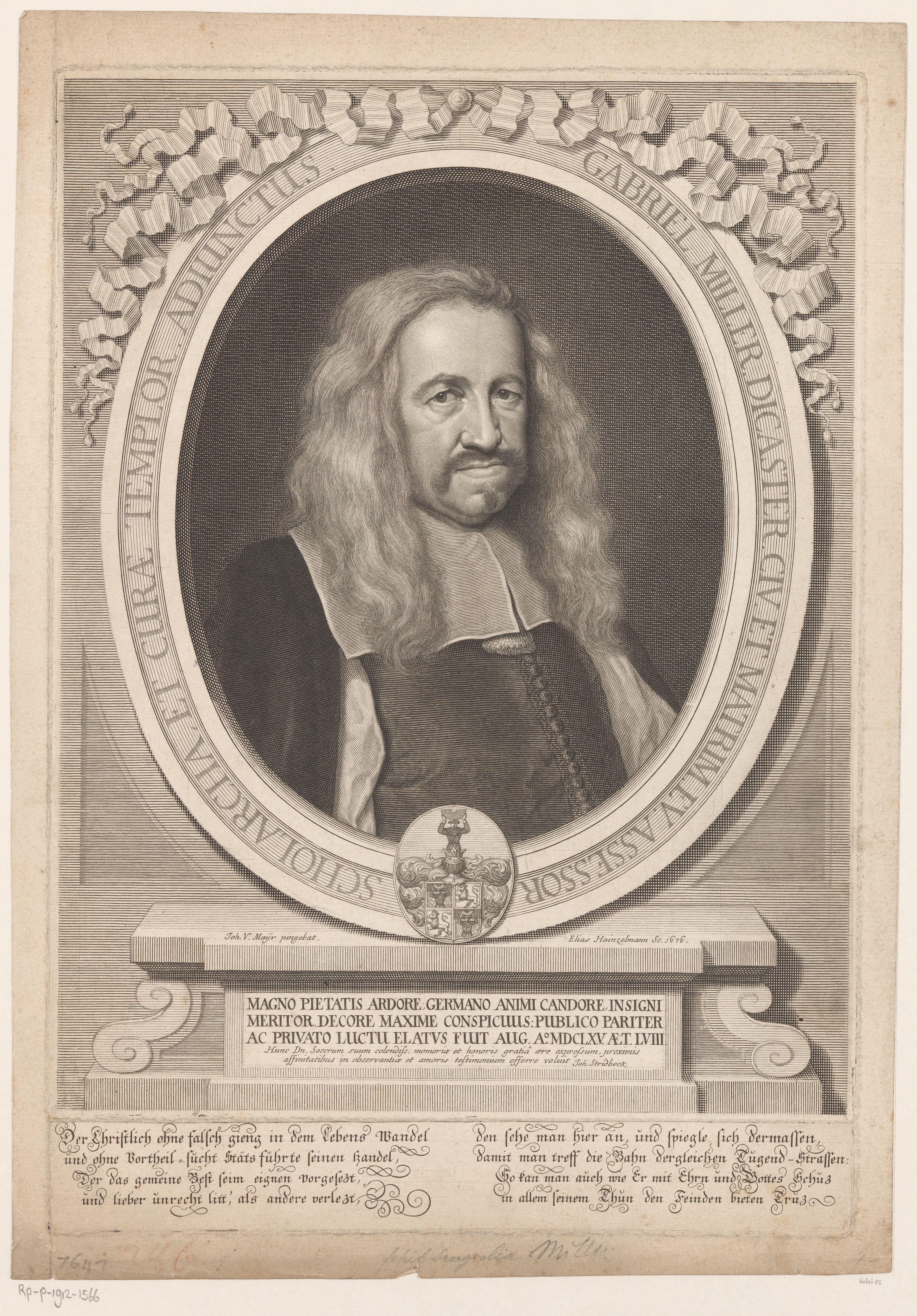 Portret van Gabriel Miller