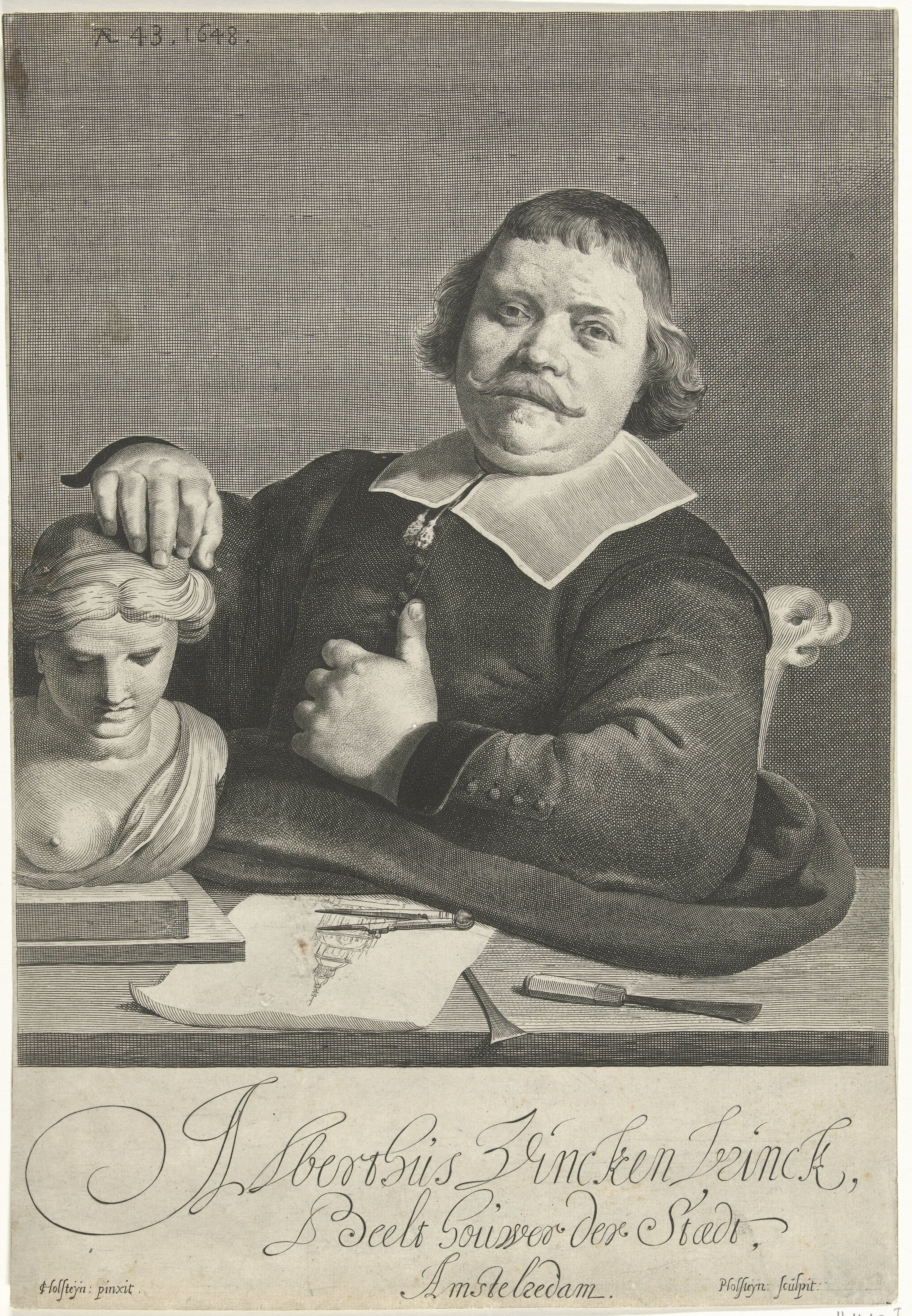 Portret van Albert Jansz. Vinckenbrinck