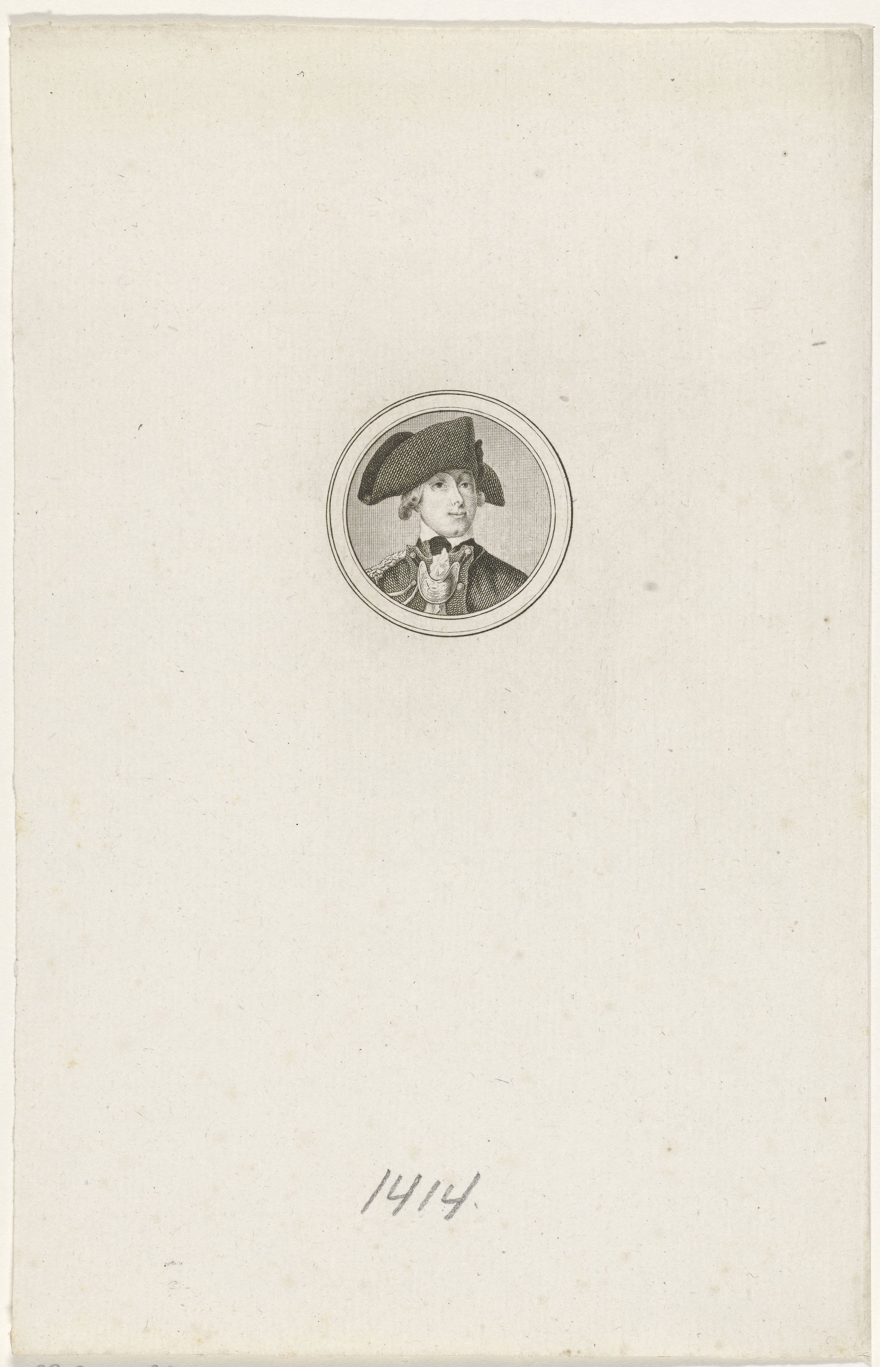 Portret van Abraham Valentijn