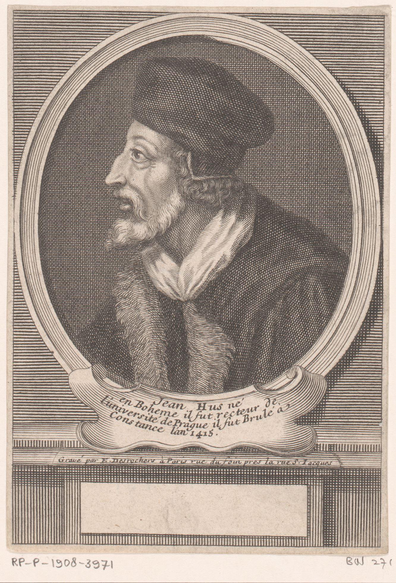 Portret van Johannes Hus