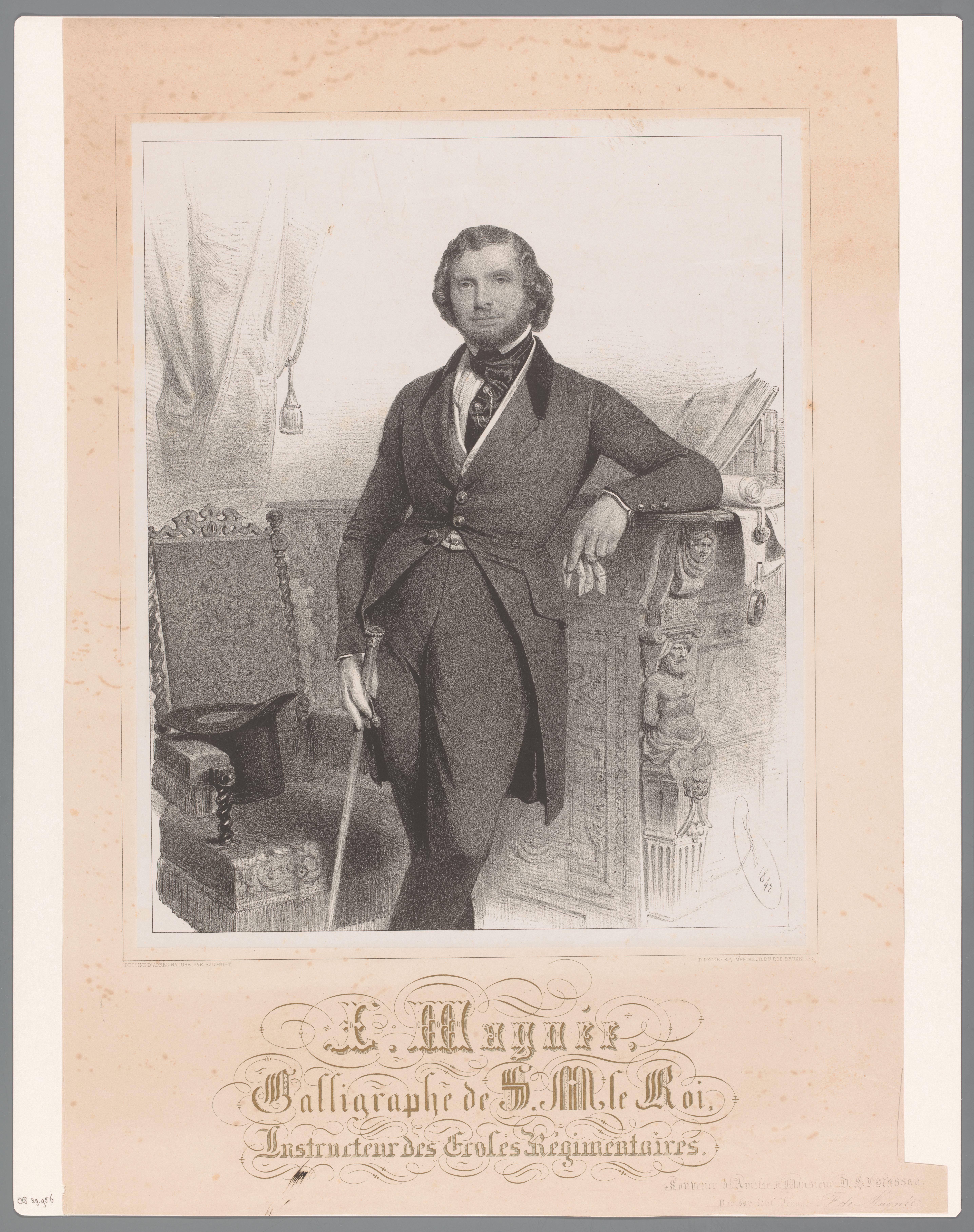 Portret van E. Magnée