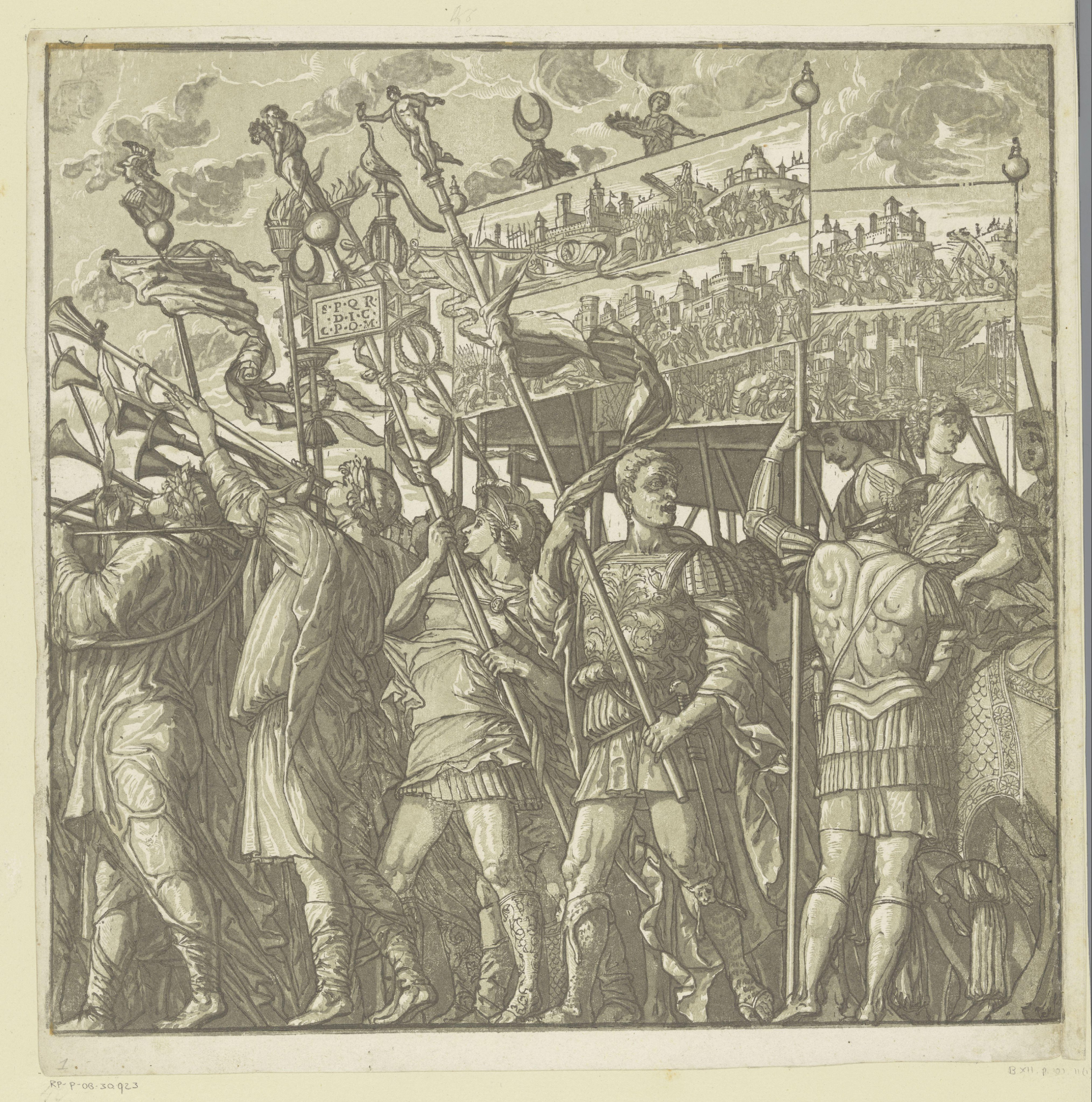 Triomftocht van Julius Caesar