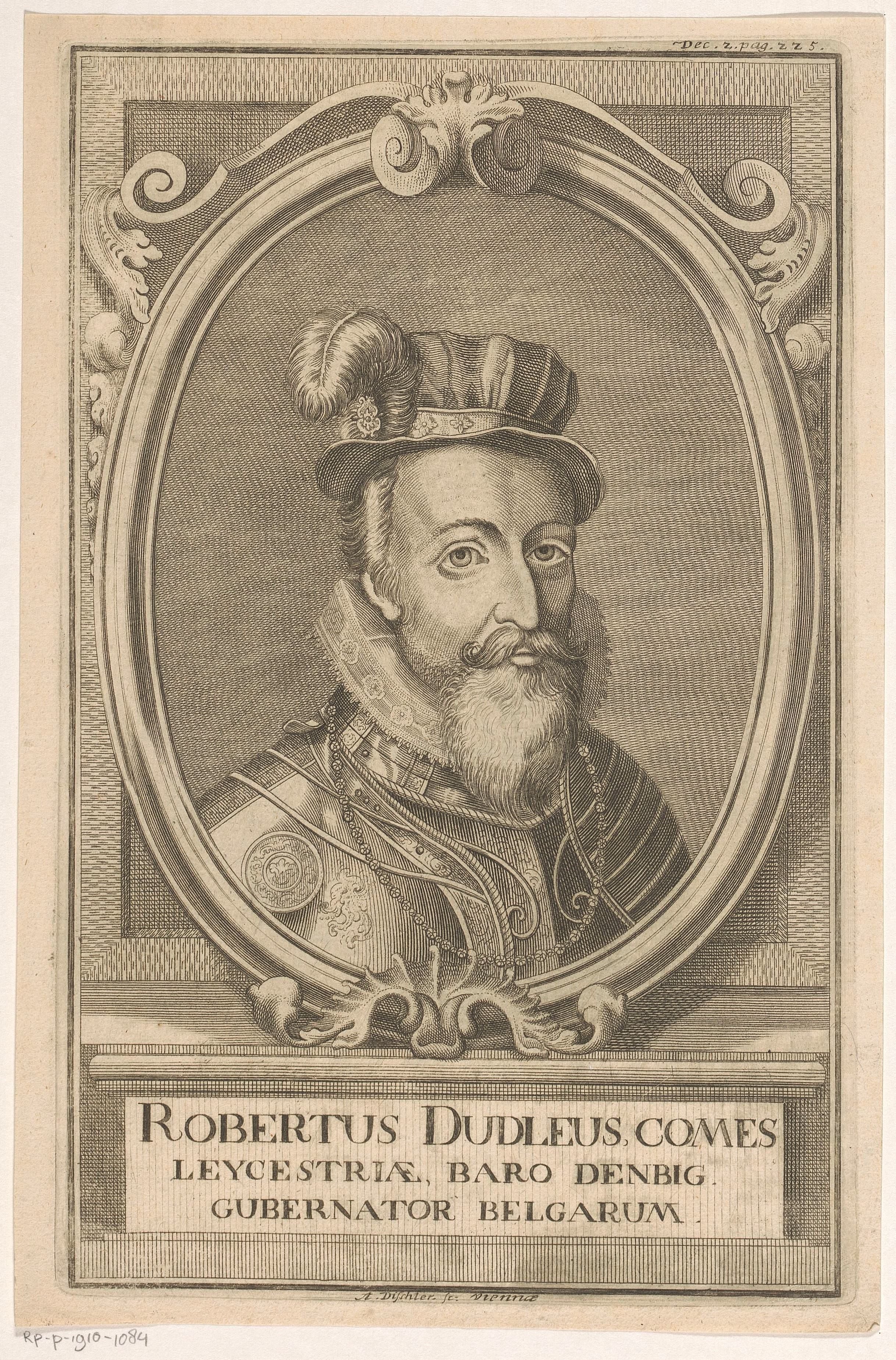 Portret van Robert Dudley