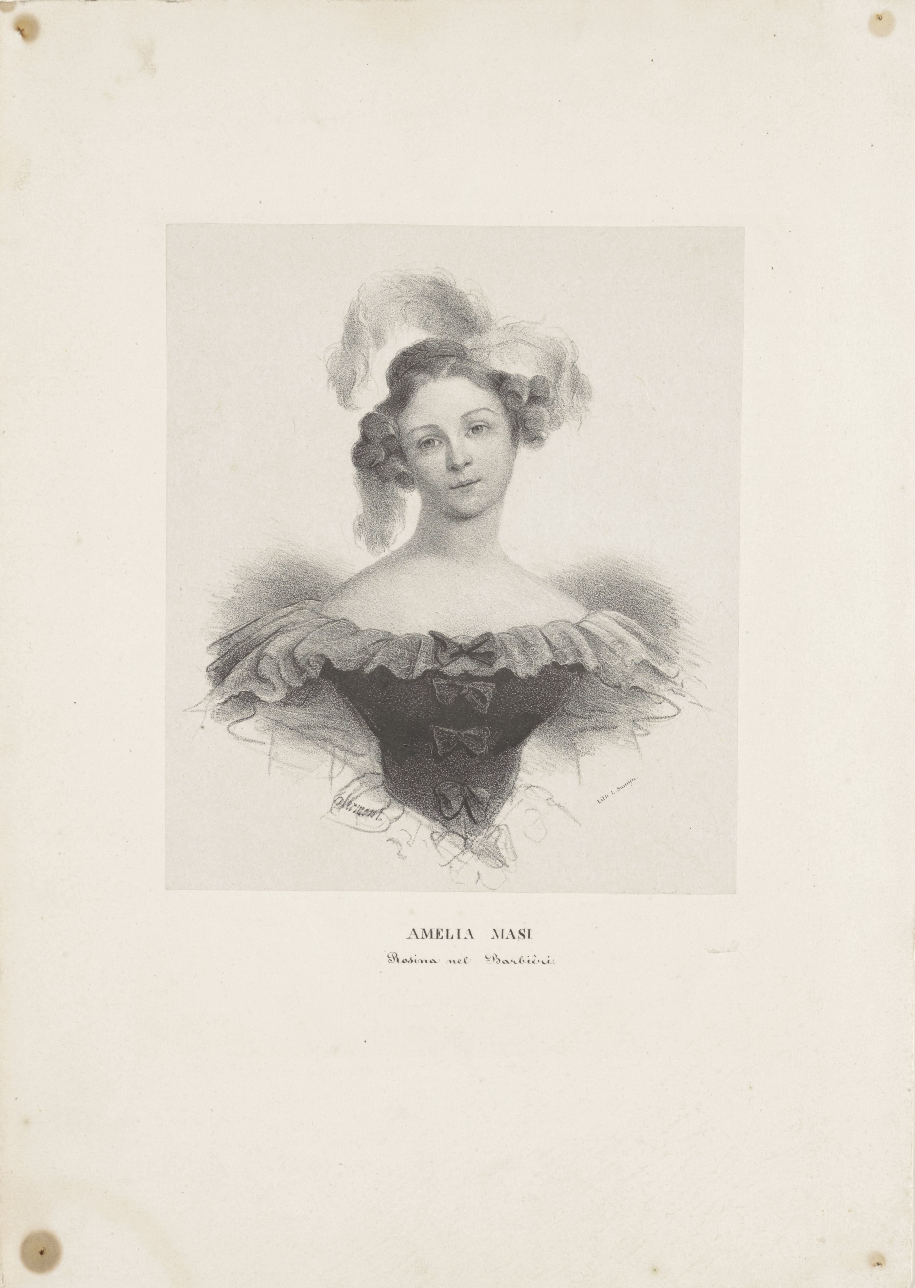 Portret van Amelia Masi