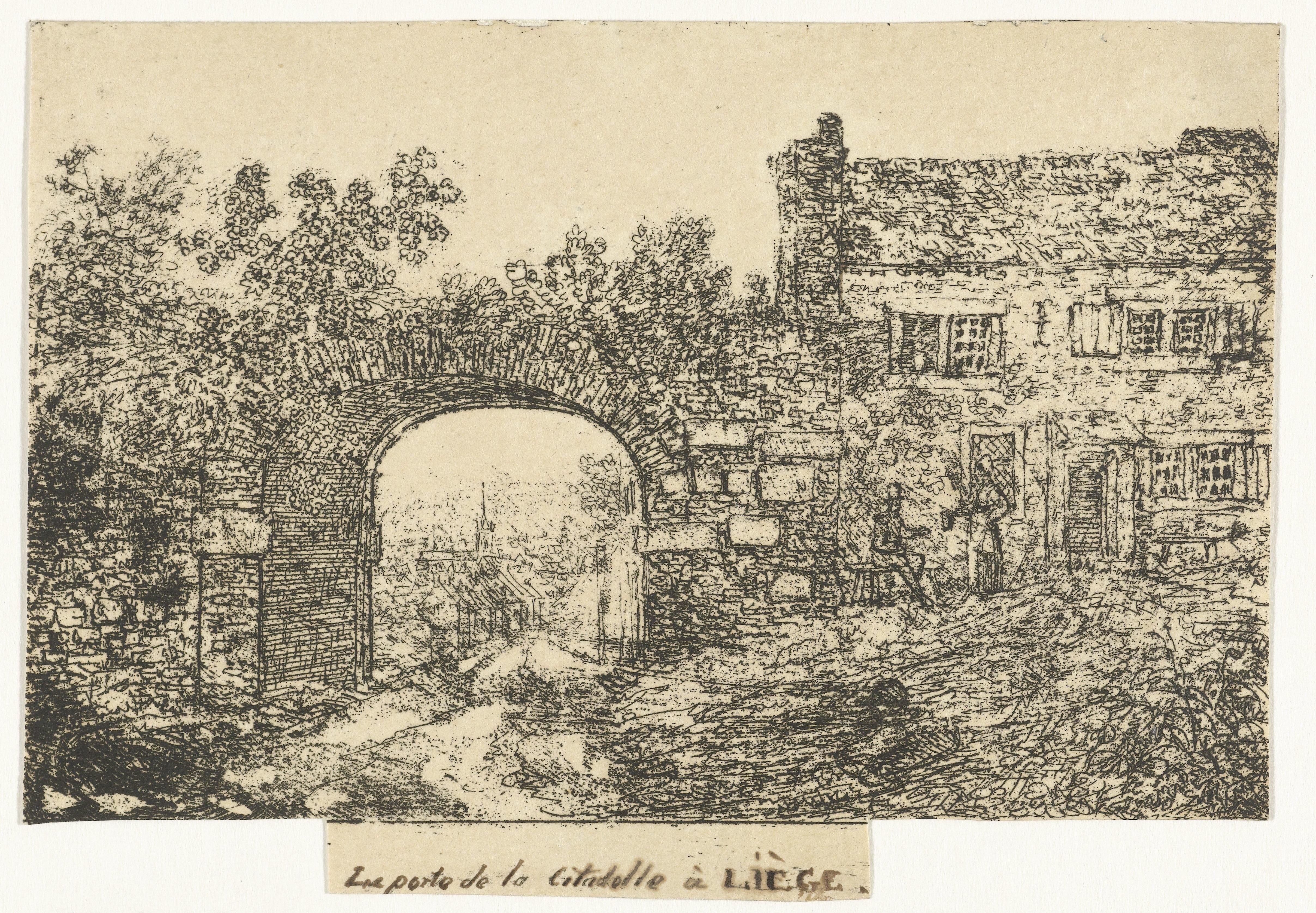 Citadellepoort te Luik