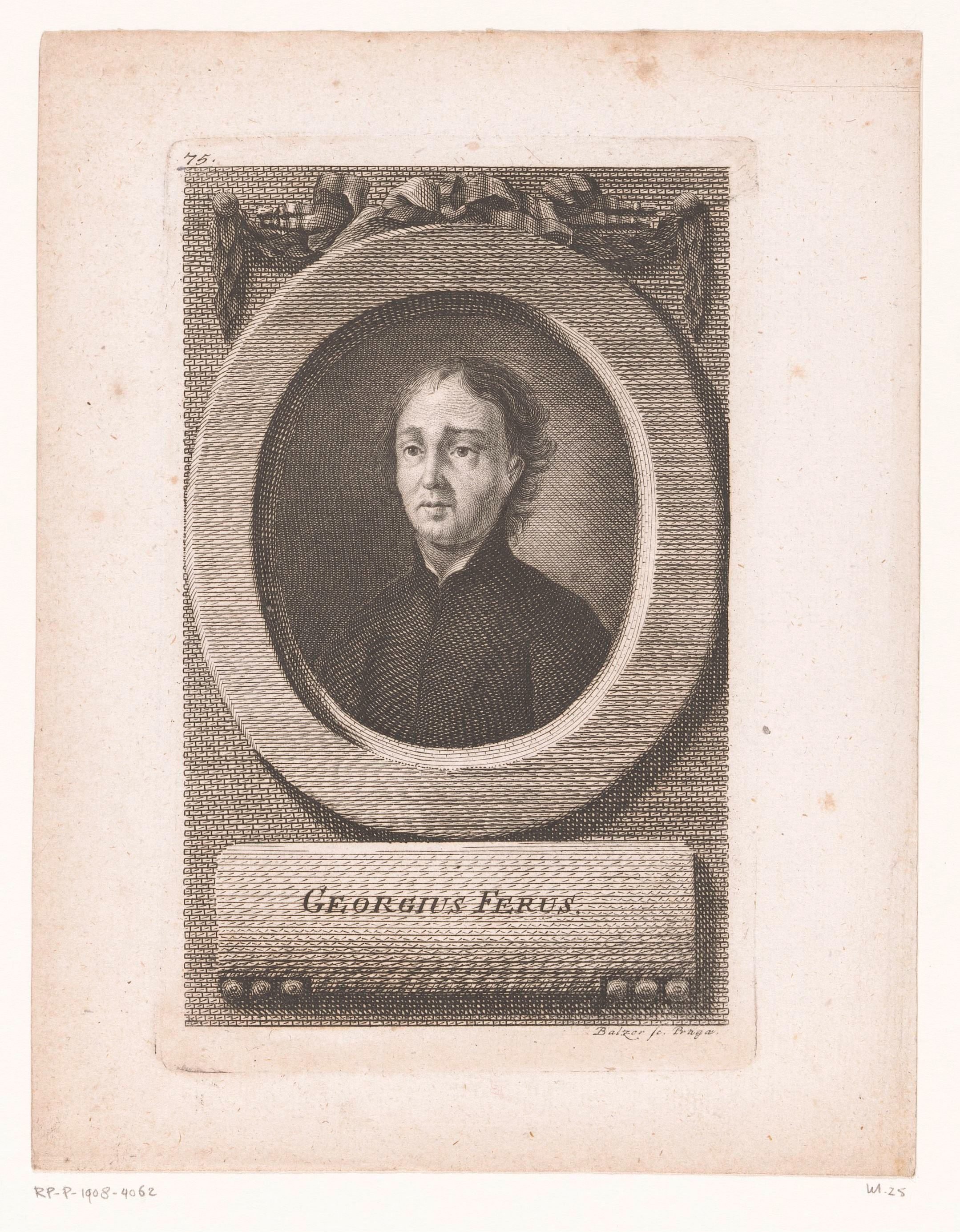 Portret van Jiří Ferus