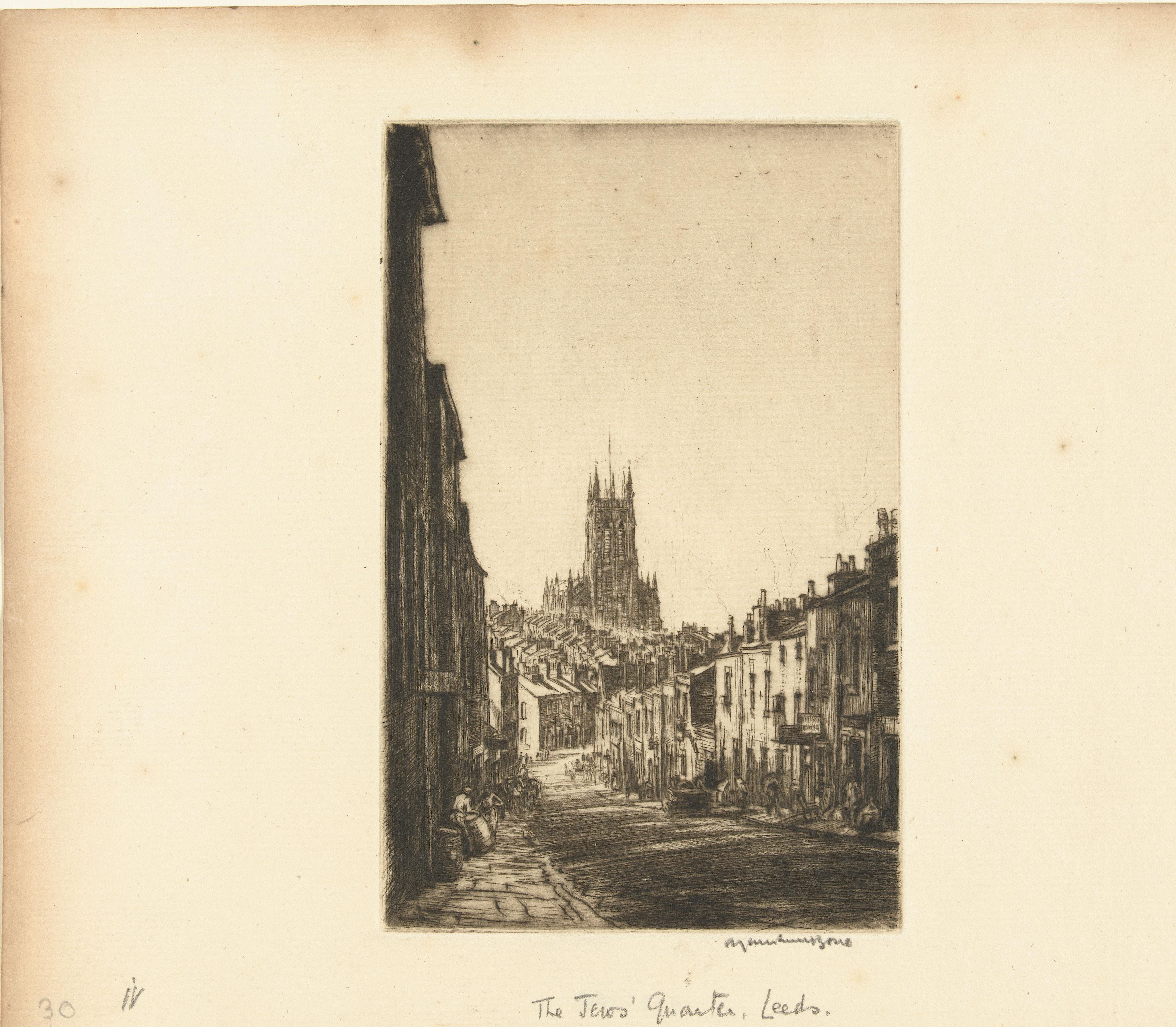 Het Joodse kwartier te Leeds