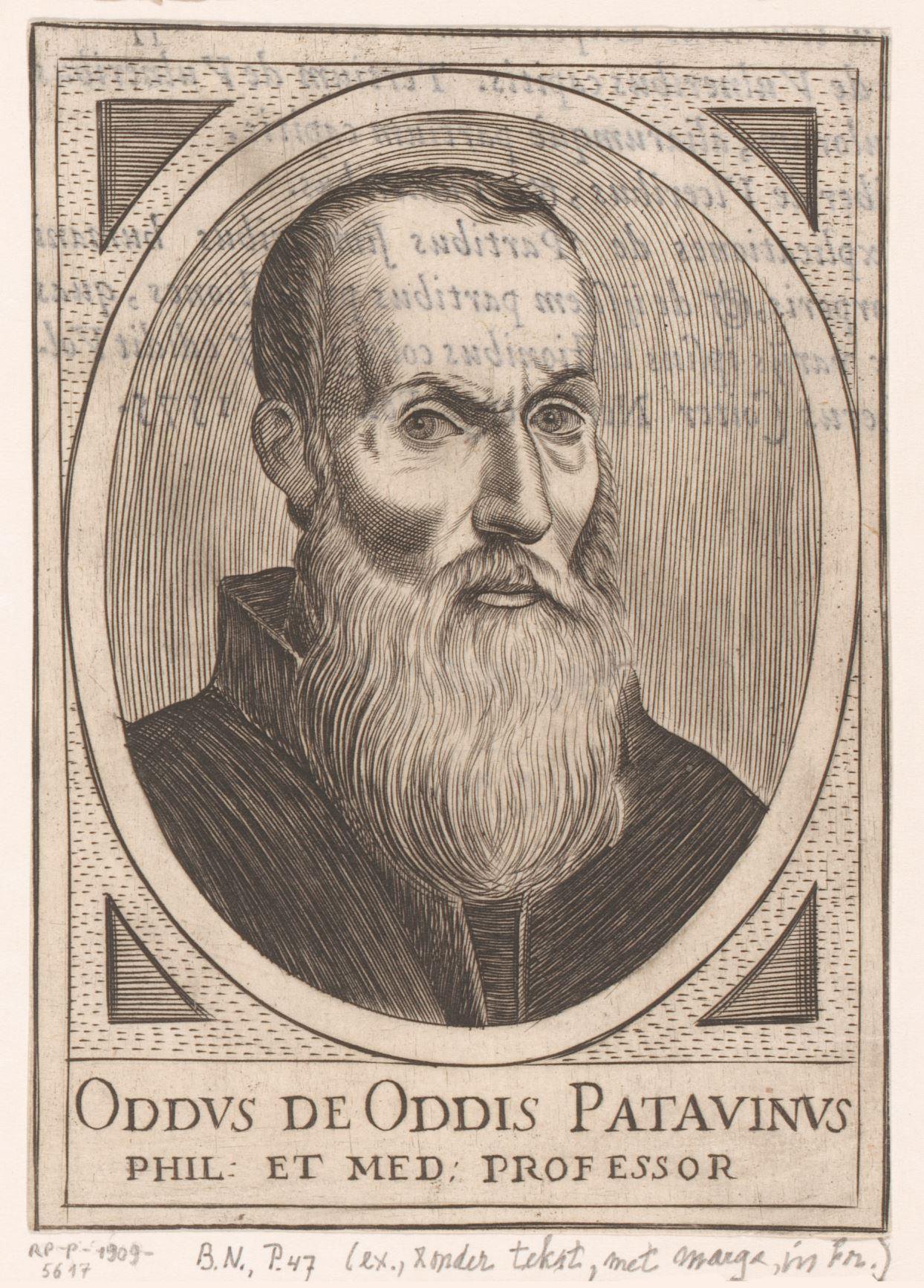 Portret van Oddo degli Oddi