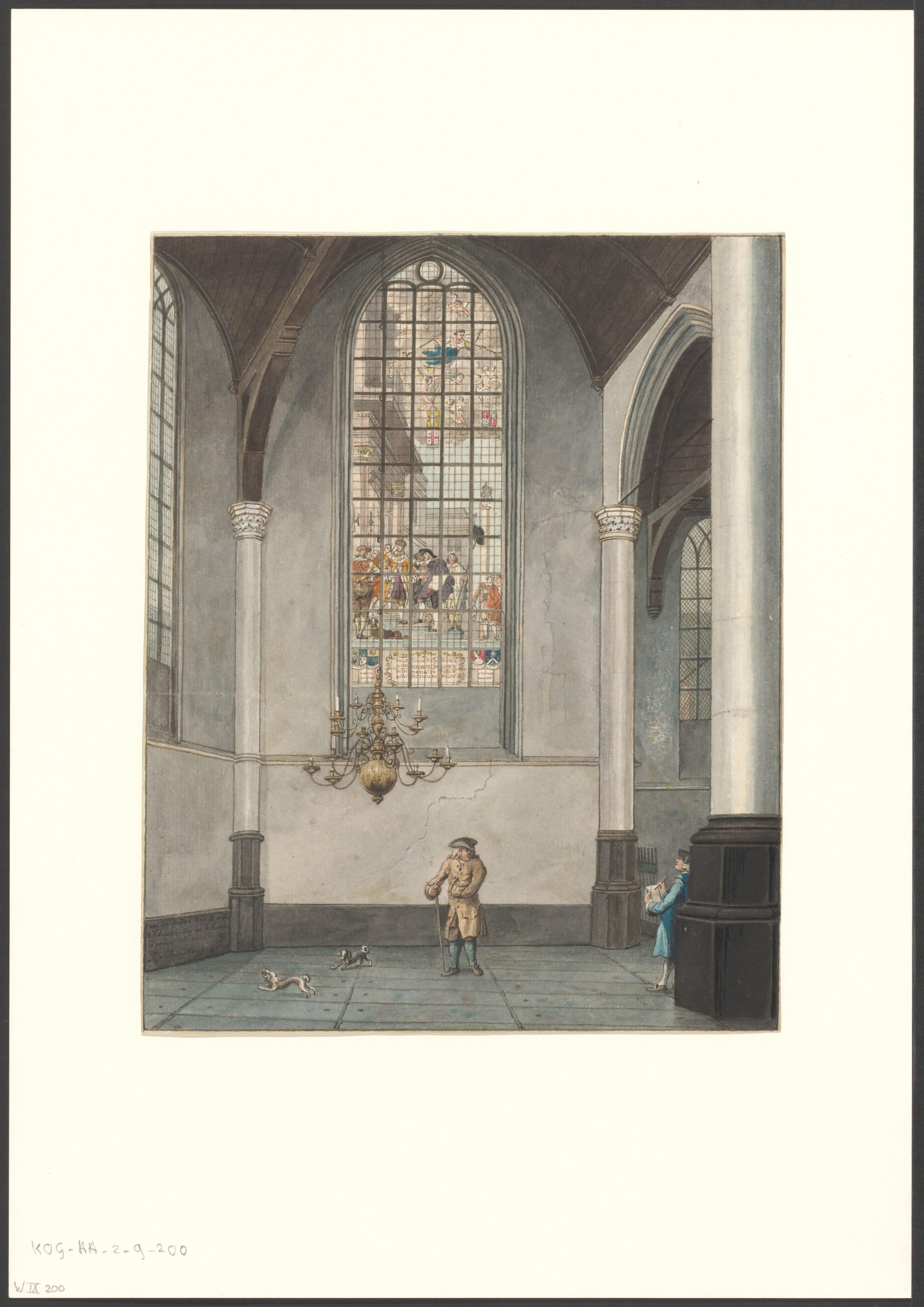 Interieur van de Oude Kerk