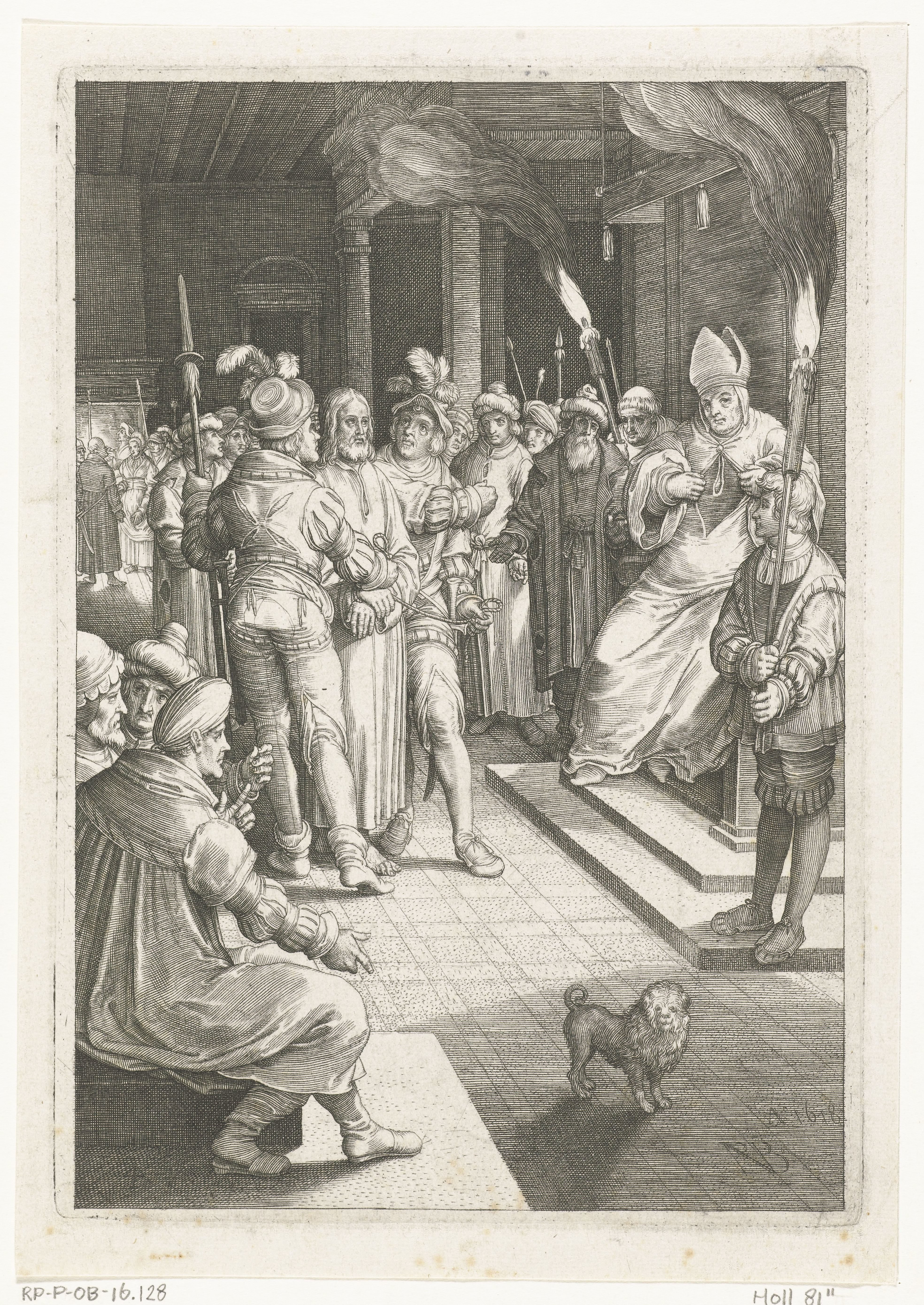 Christus voor Kajafas