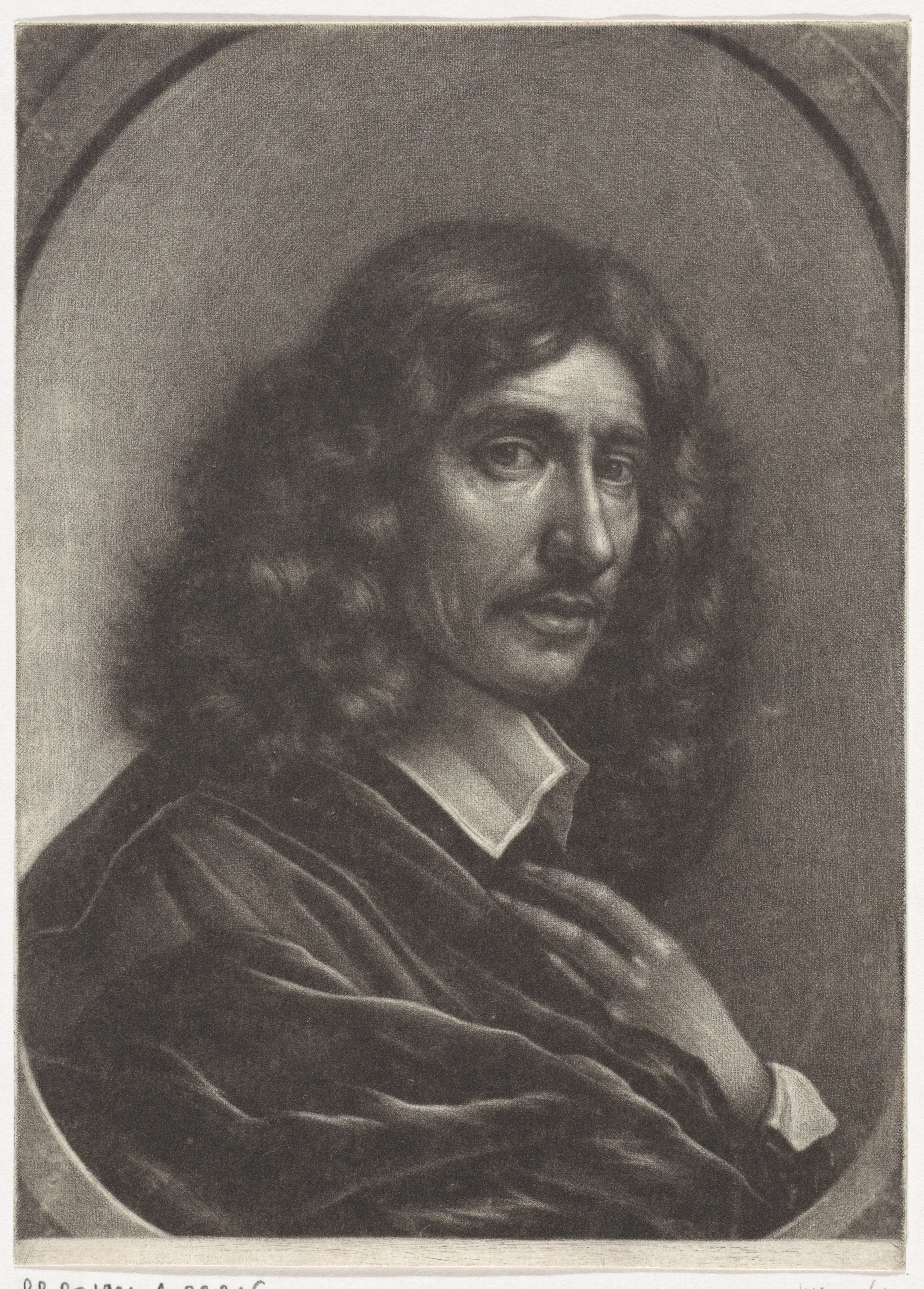 Portret van een man, naar rechts