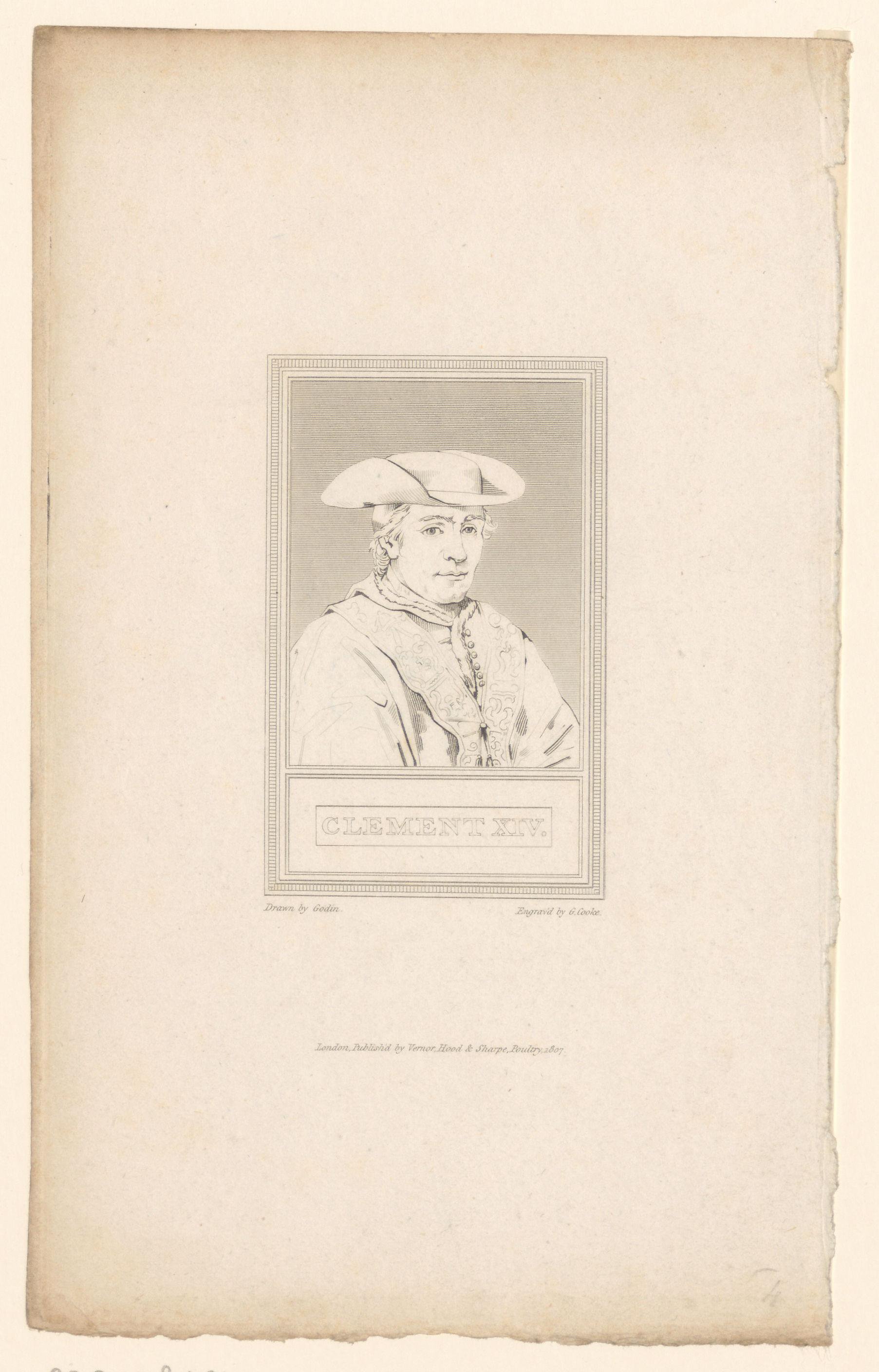 Portret van Clemens XIV