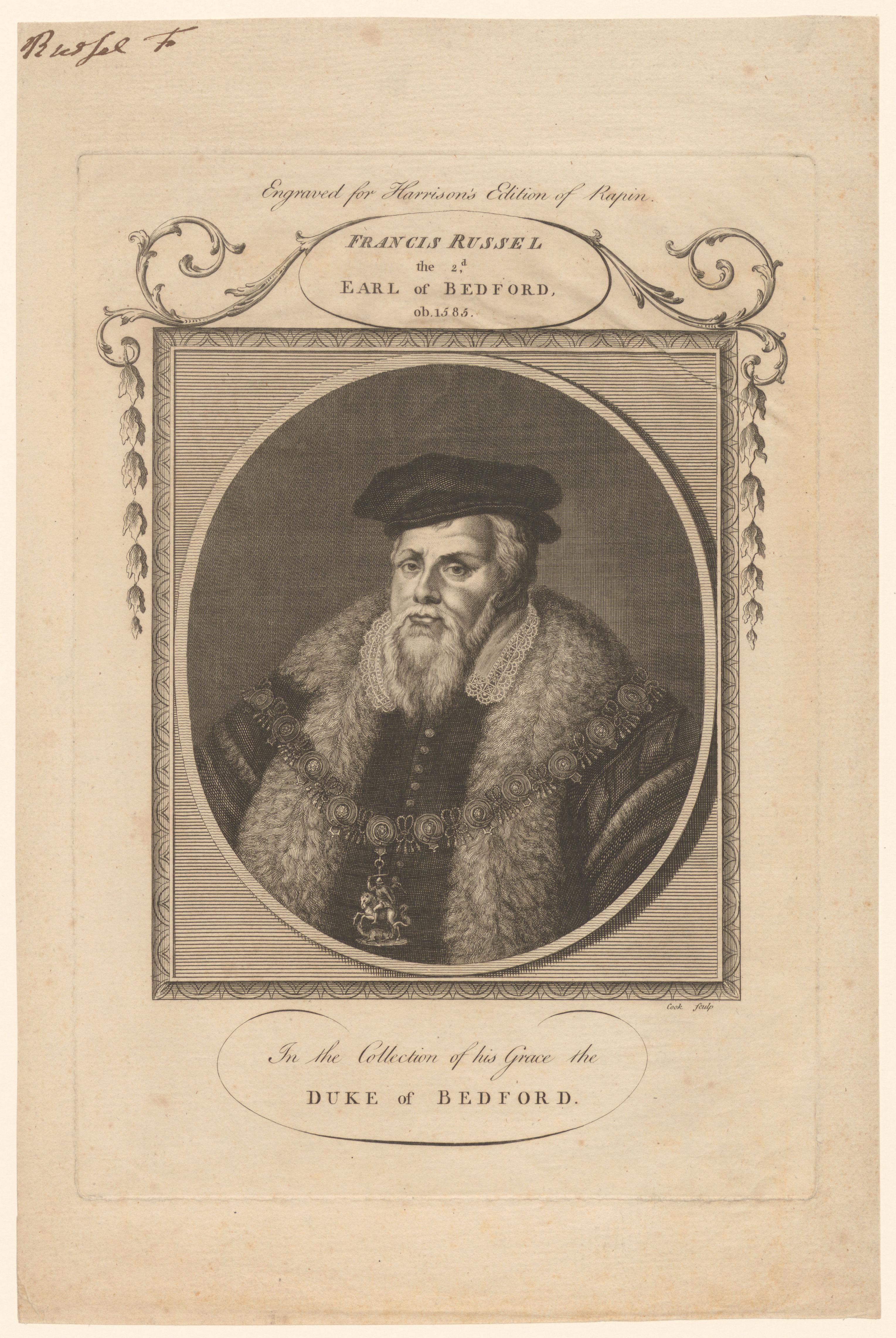 Portret van Francis Russell